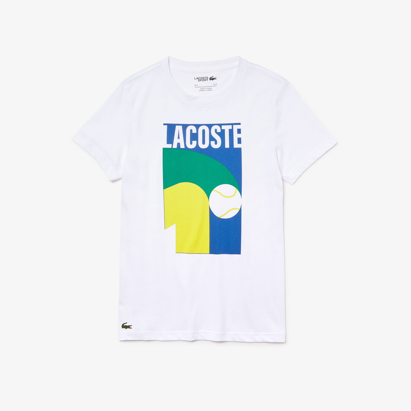 Men's Lacoste SPORT Breathable Graphic Print T-shirt Men's Lacoste SPORT Breathable Graphic Print T-shirt