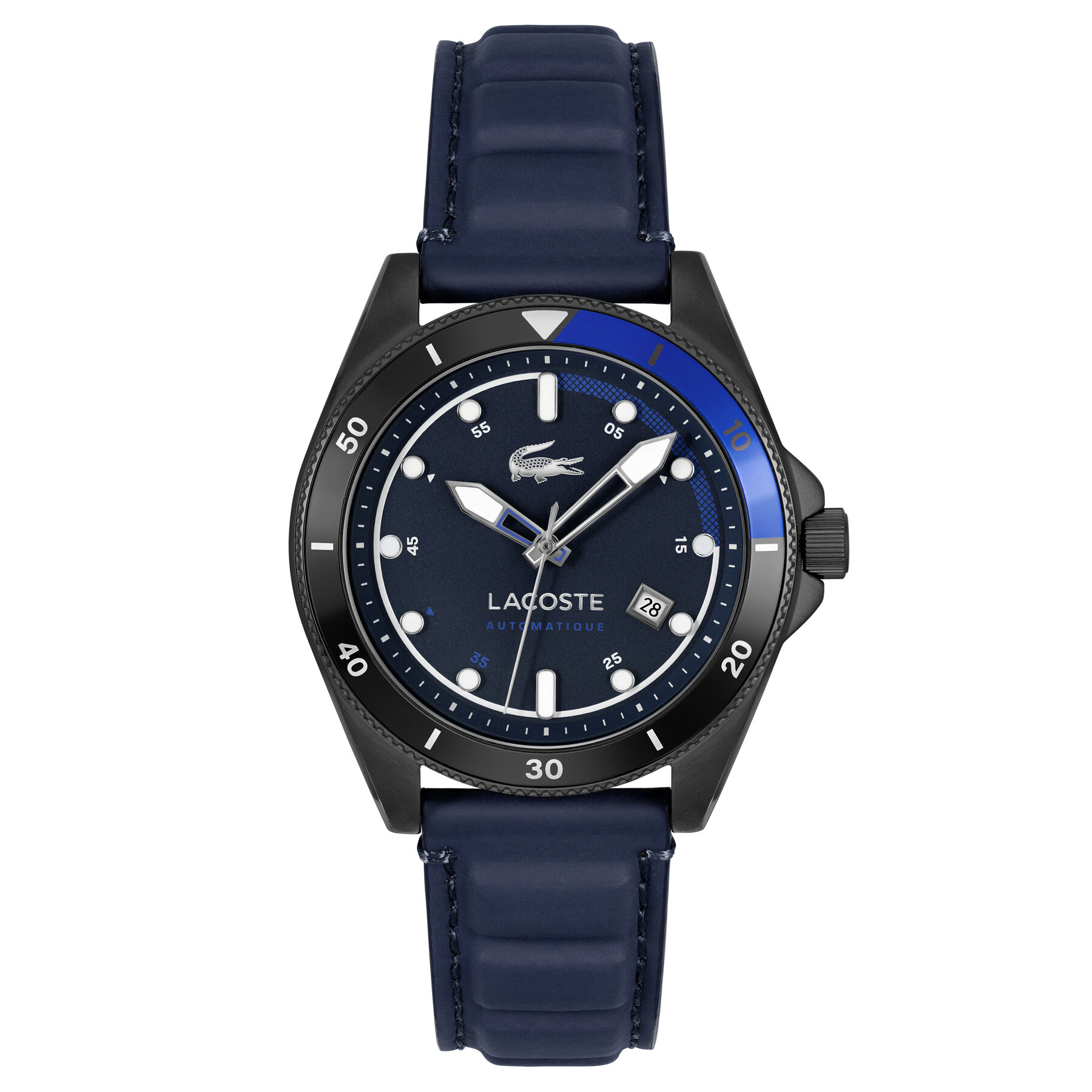 lacoste mainsail automatique mens watch