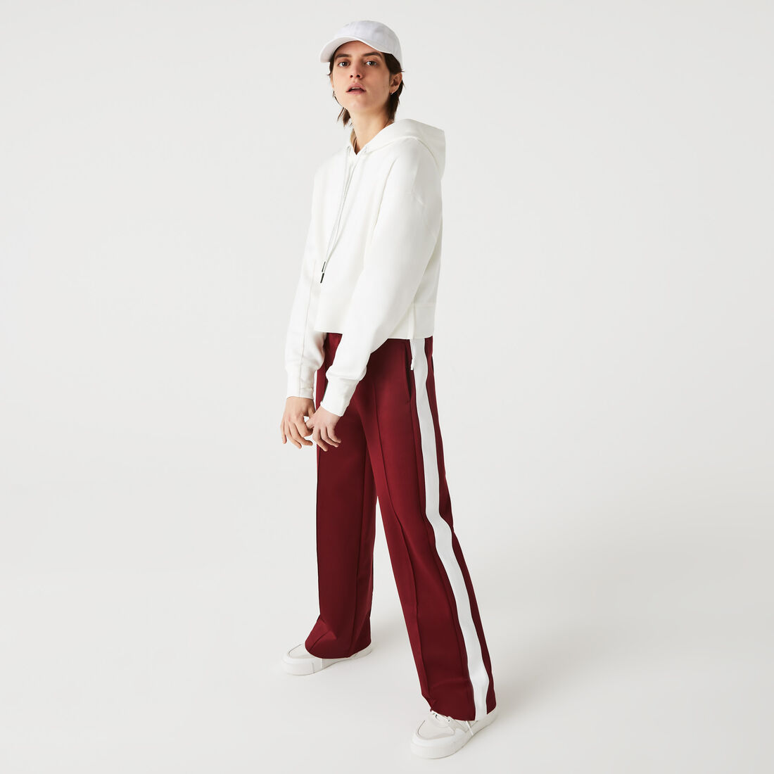 Women's Heritage Loose Fit Side Bands Tracksuit Trousers