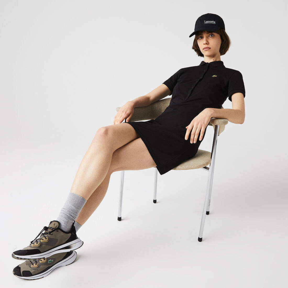 Women’s Lacoste LIVE Stretch Cotton Piqué Polo Dress