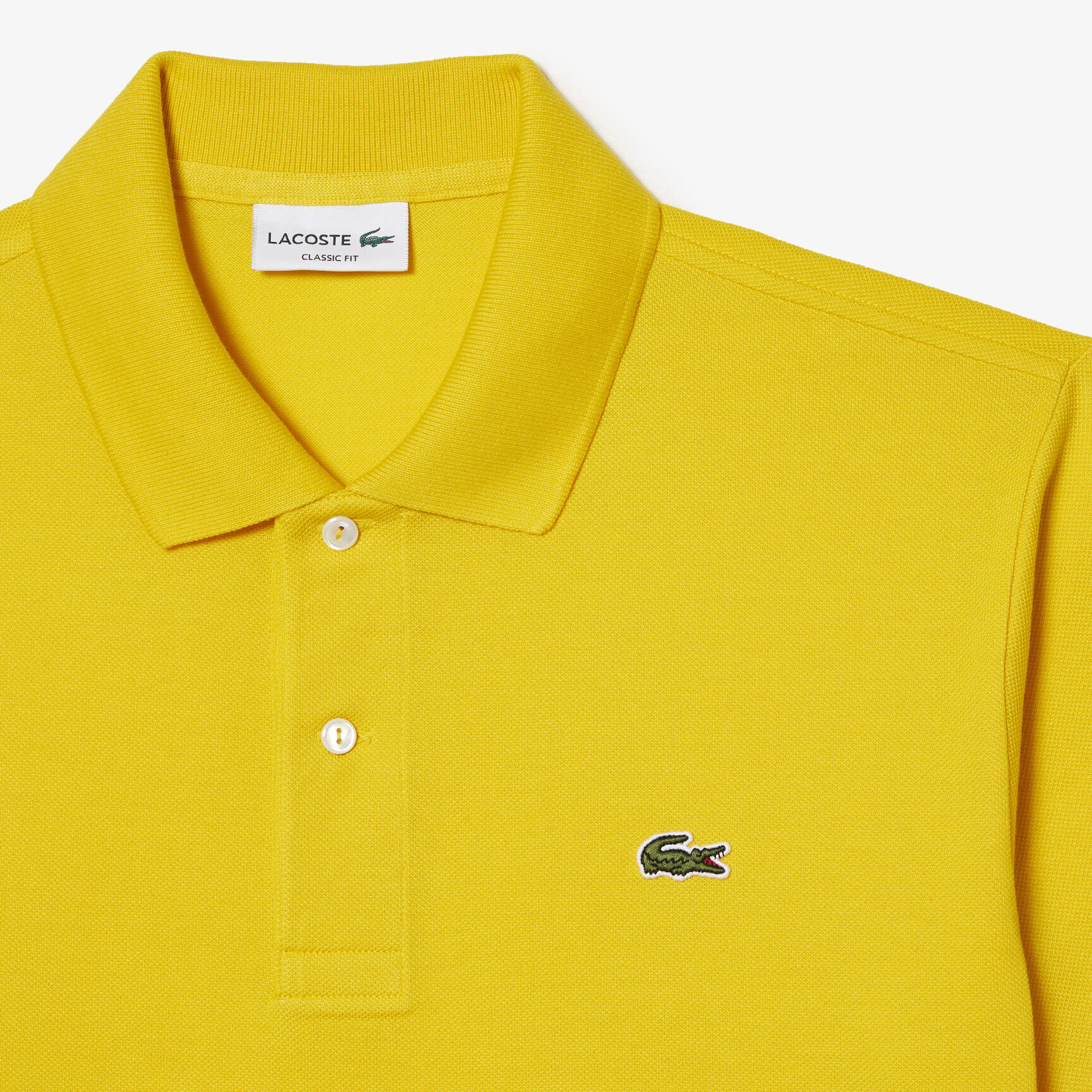 قميص بولو كلاسيكي L.12.12 أصلي Original L.12.12 petit Pique cotton Polo Shirt - L1212-00-C7T