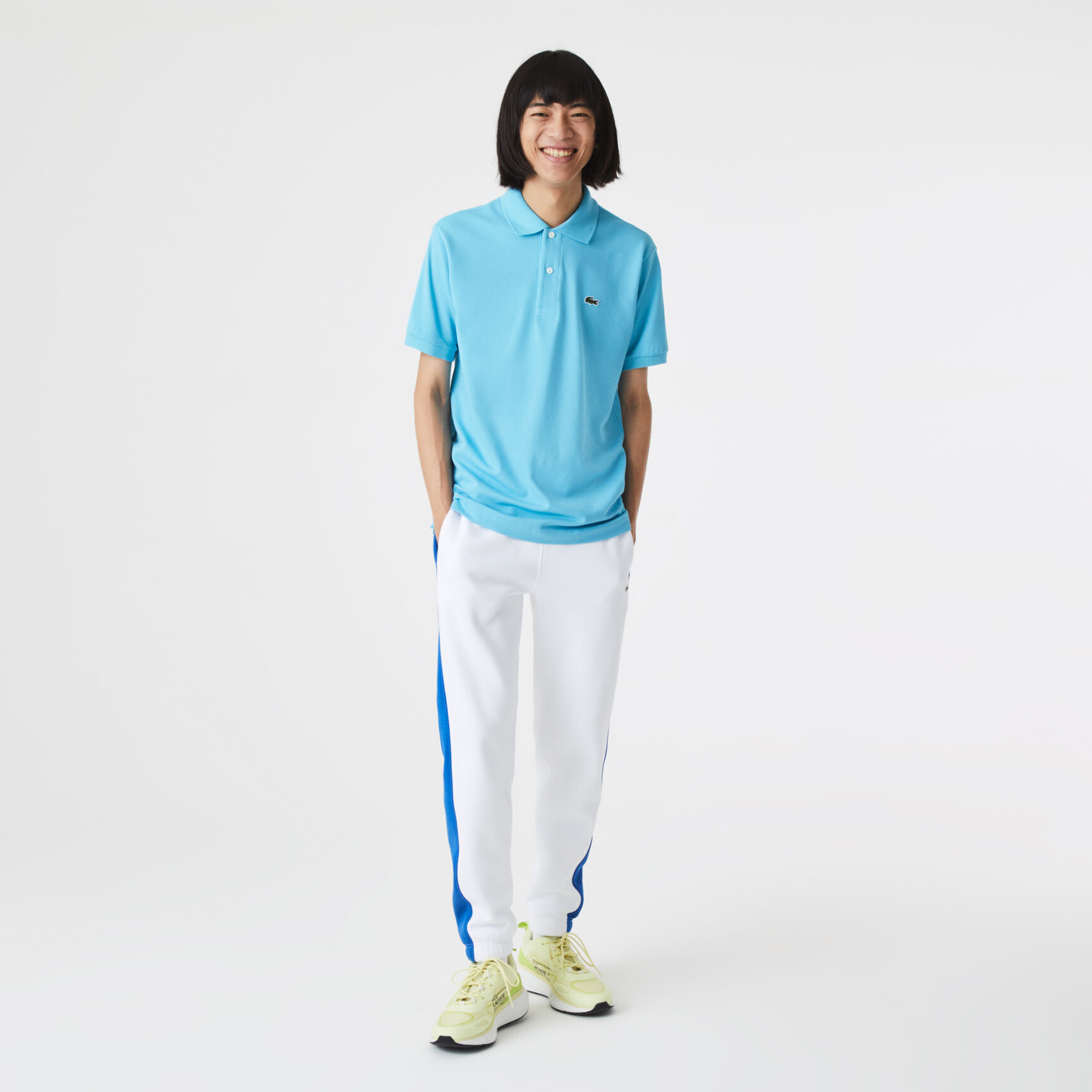 قميص بولو كلاسيكي L.12.12 أصلي Original L.12.12 petit Pique cotton Polo Shirt - L1212-00-ZAU