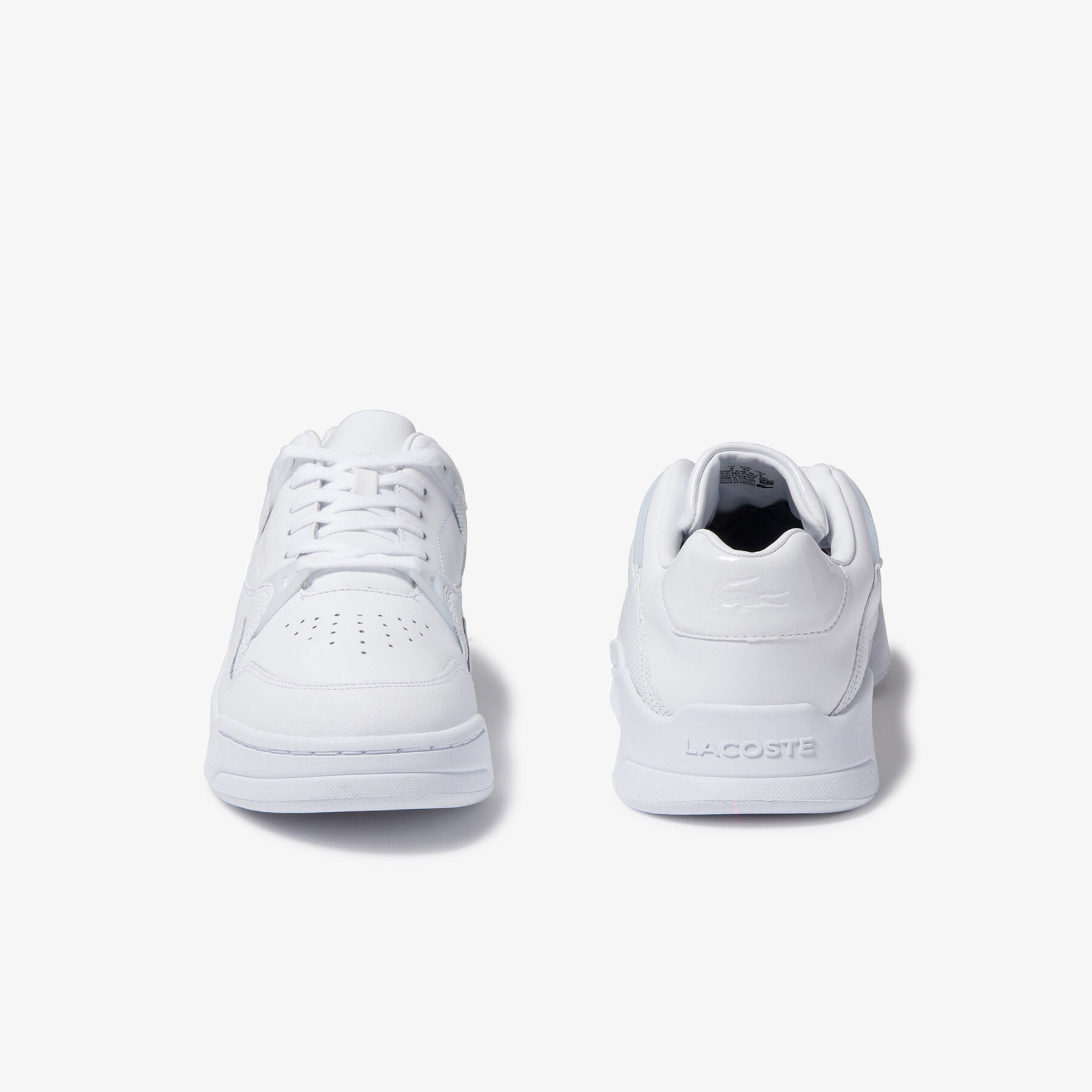 lacoste men s court slam tonal leather sneakers
