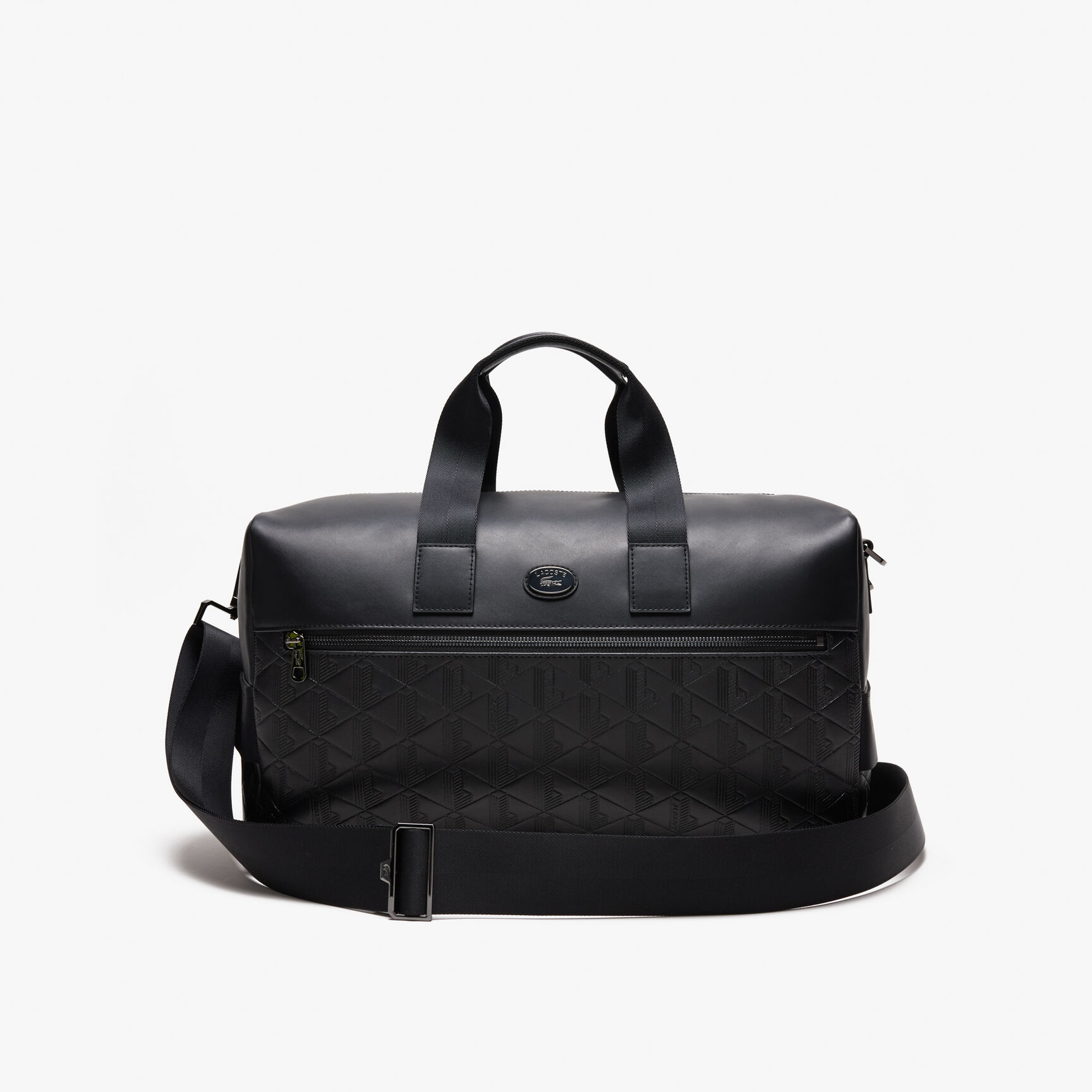 حقيبة عطلة نهاية أسبوع جلدية كبيرة مونوغرام Nomogramme Laptop Pocket Weekend Bag - NH4577MR-000