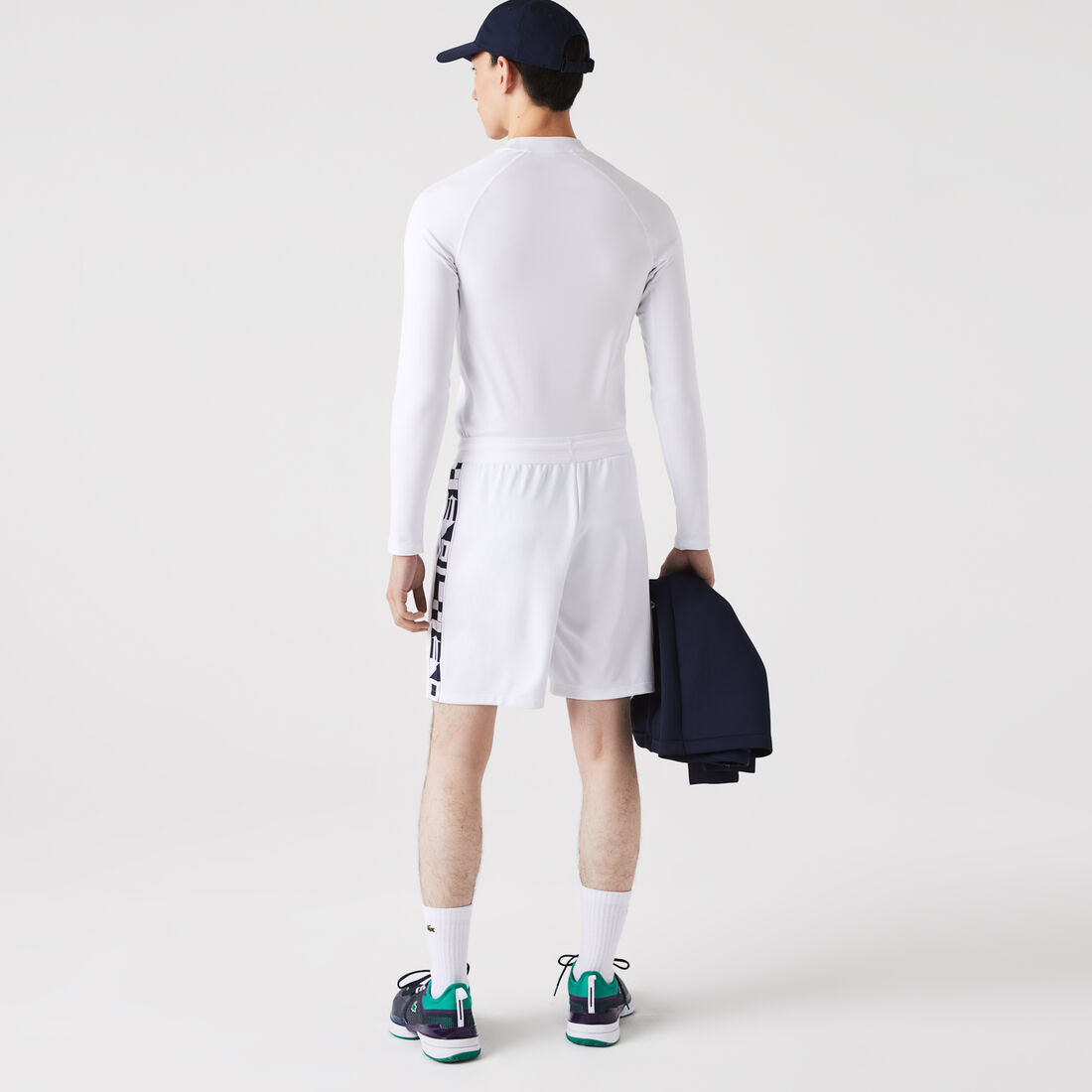 Men's Lacoste SPORT Contrast Print Tennis Shorts Men's Lacoste SPORT Contrast Print Tennis Shorts
