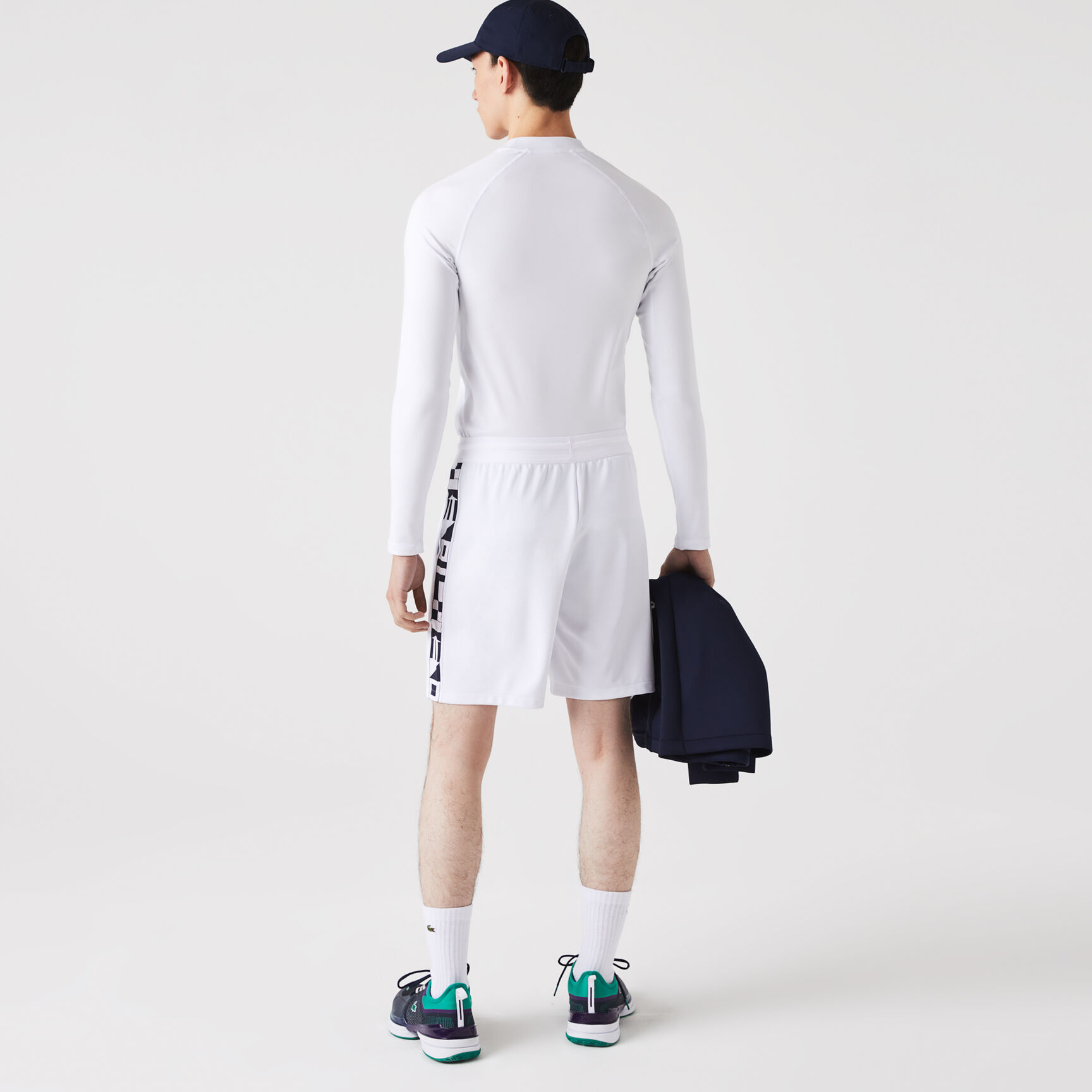Men's Lacoste SPORT Contrast Print Tennis Shorts Men's Lacoste SPORT Contrast Print Tennis Shorts