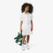 فستان قميص بتنورة من قماش البوبلين المطوي Poplin Pleat Skirt Shirt Dress - EJ6639-00-70V