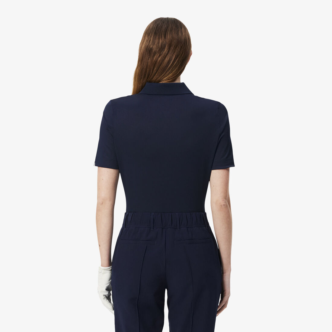 قميص بولو جولف نسائي مطاطي قابل للتنفس من لاكوست سبورت Women's Lacoste SPORT Breathable Stretch Golf Polo Shirt - PF5179-00-525