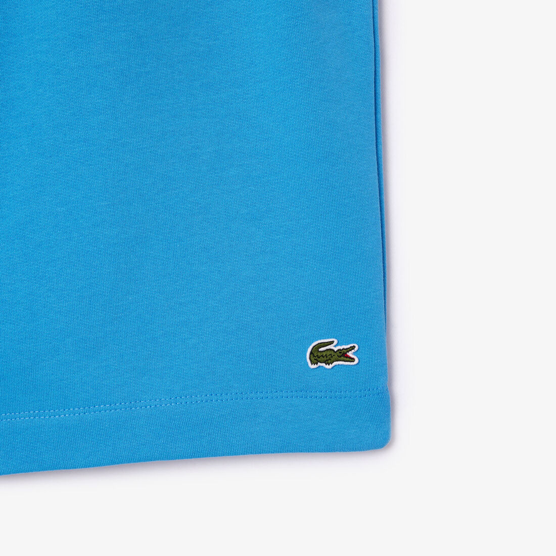 شورت صوف بقصّة عادية Men's Lacoste Organic Brushed Cotton Fleece Jogger Shorts - GH9627-00-4XA