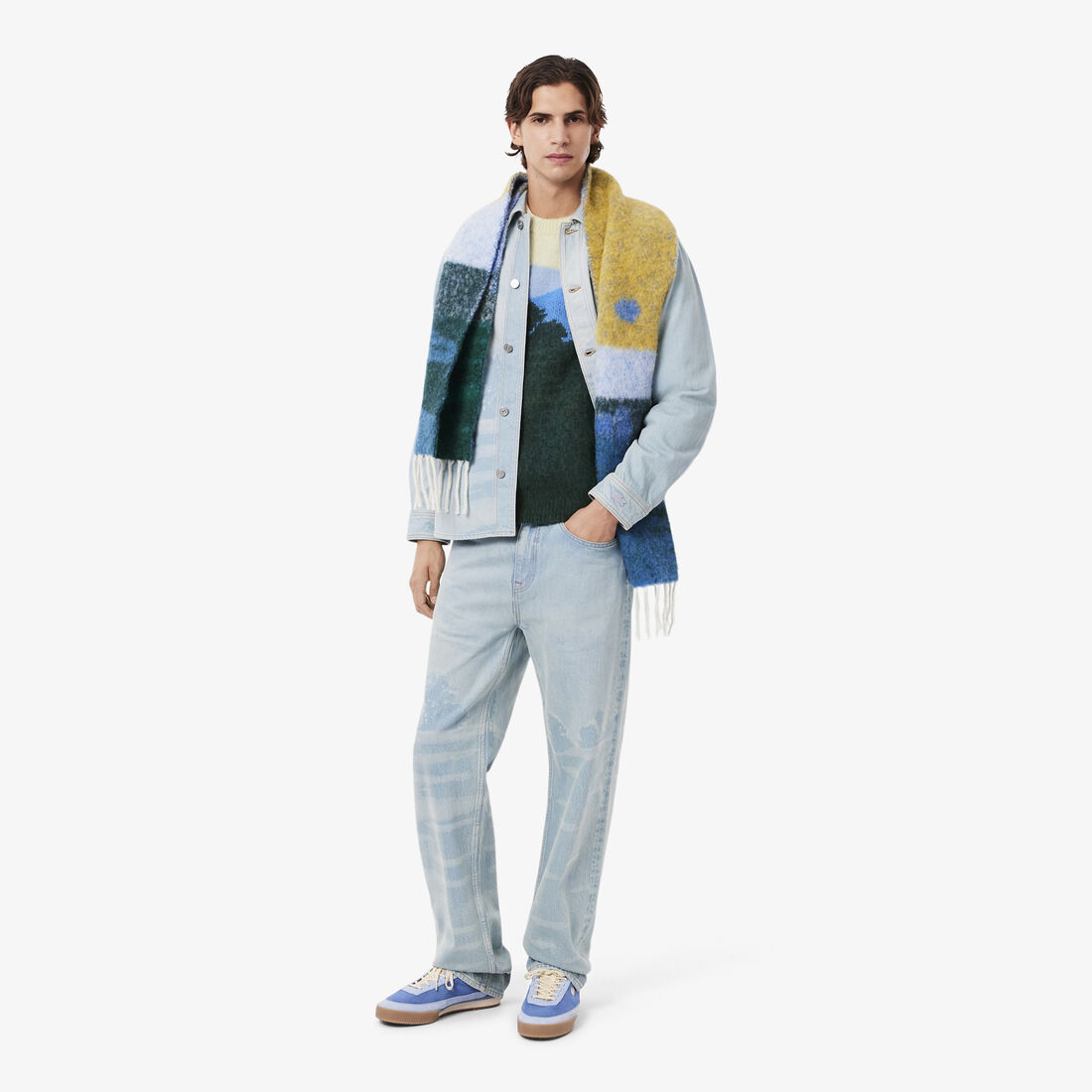 Landscape Jacquard Alpaca Wool Sweater Landscape Jacquard Alpaca Wool Sweater - AH5945-00-9IK