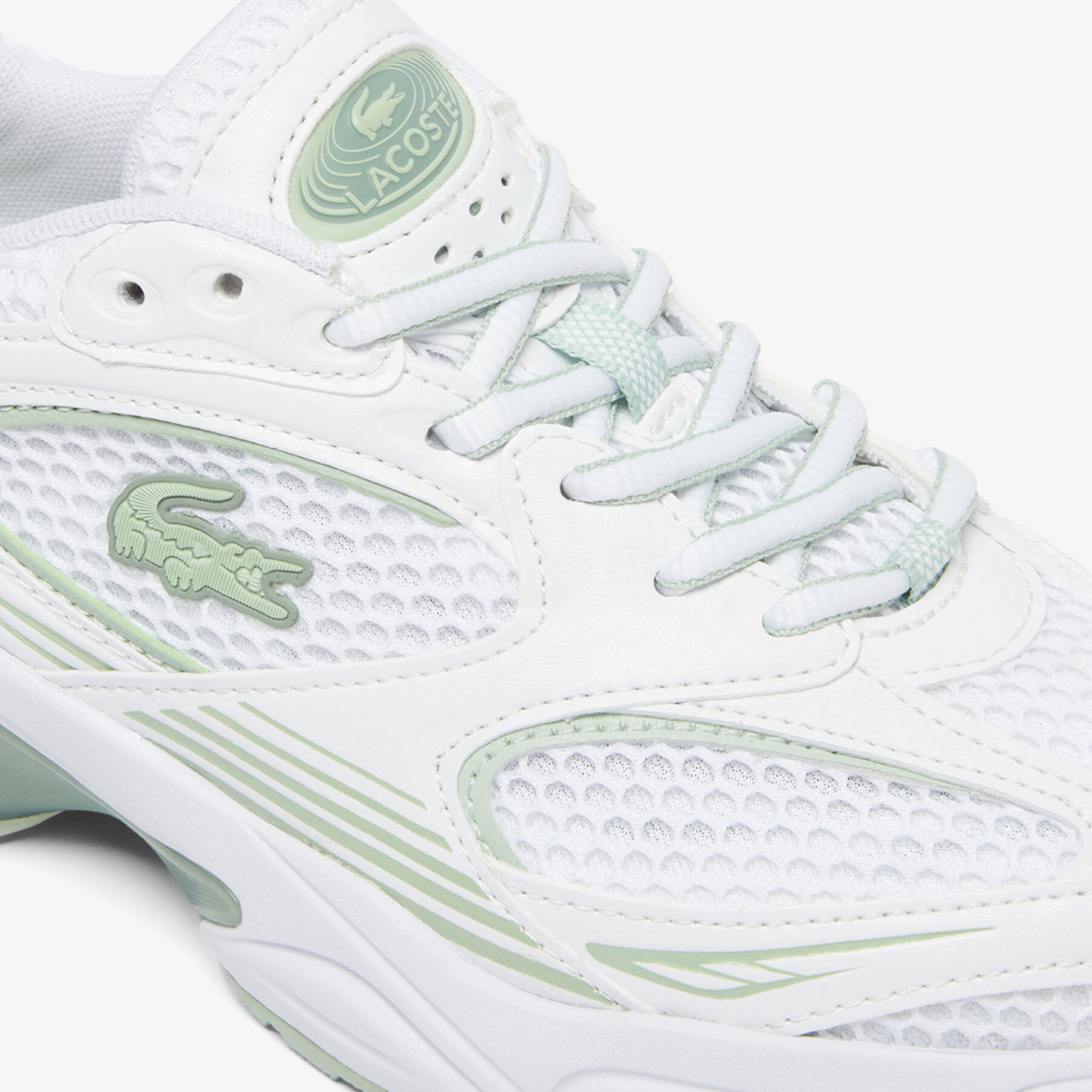 lacoste women s storm 96 2k leather sneakers