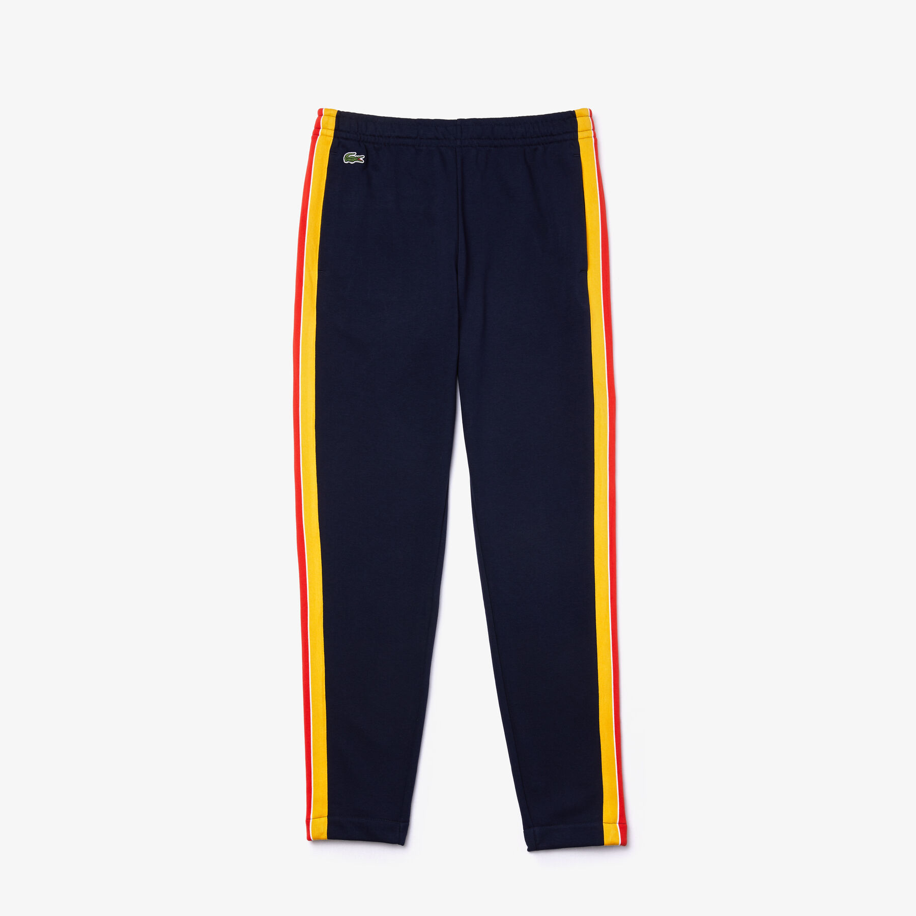 Men's Lacoste SPORT Contrast Band Cotton Jogging Pants men s lacoste sport contrast band cotton jogging pants