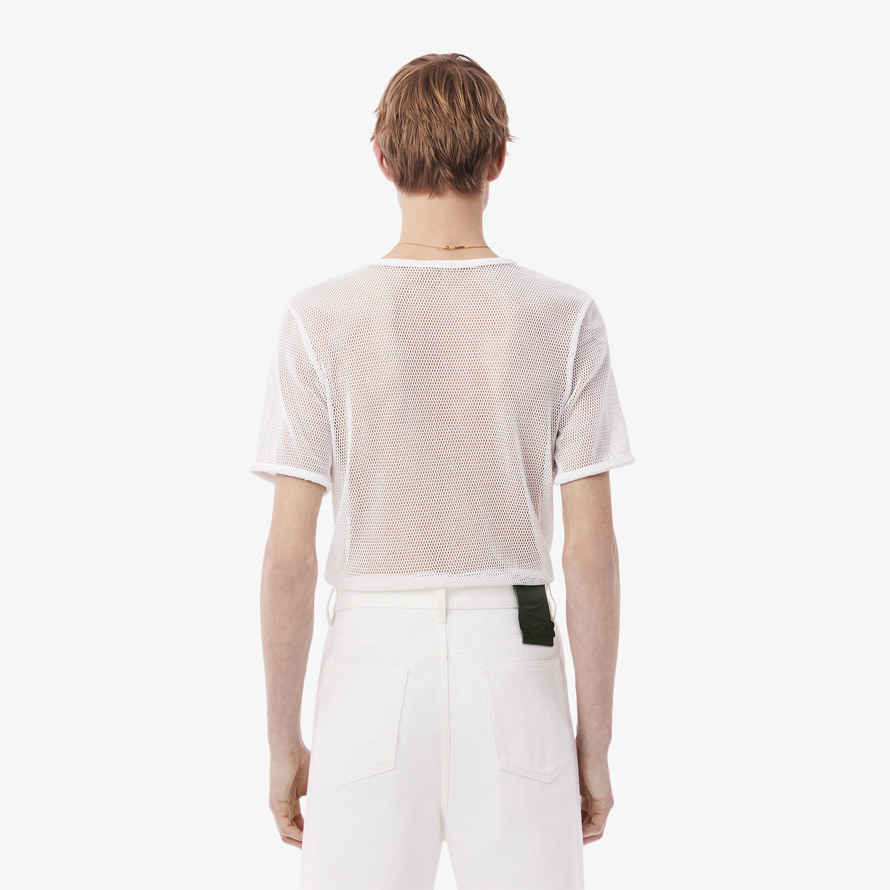 TEE-SHIRT لاكوست تي شيرت رانواي شبكي
