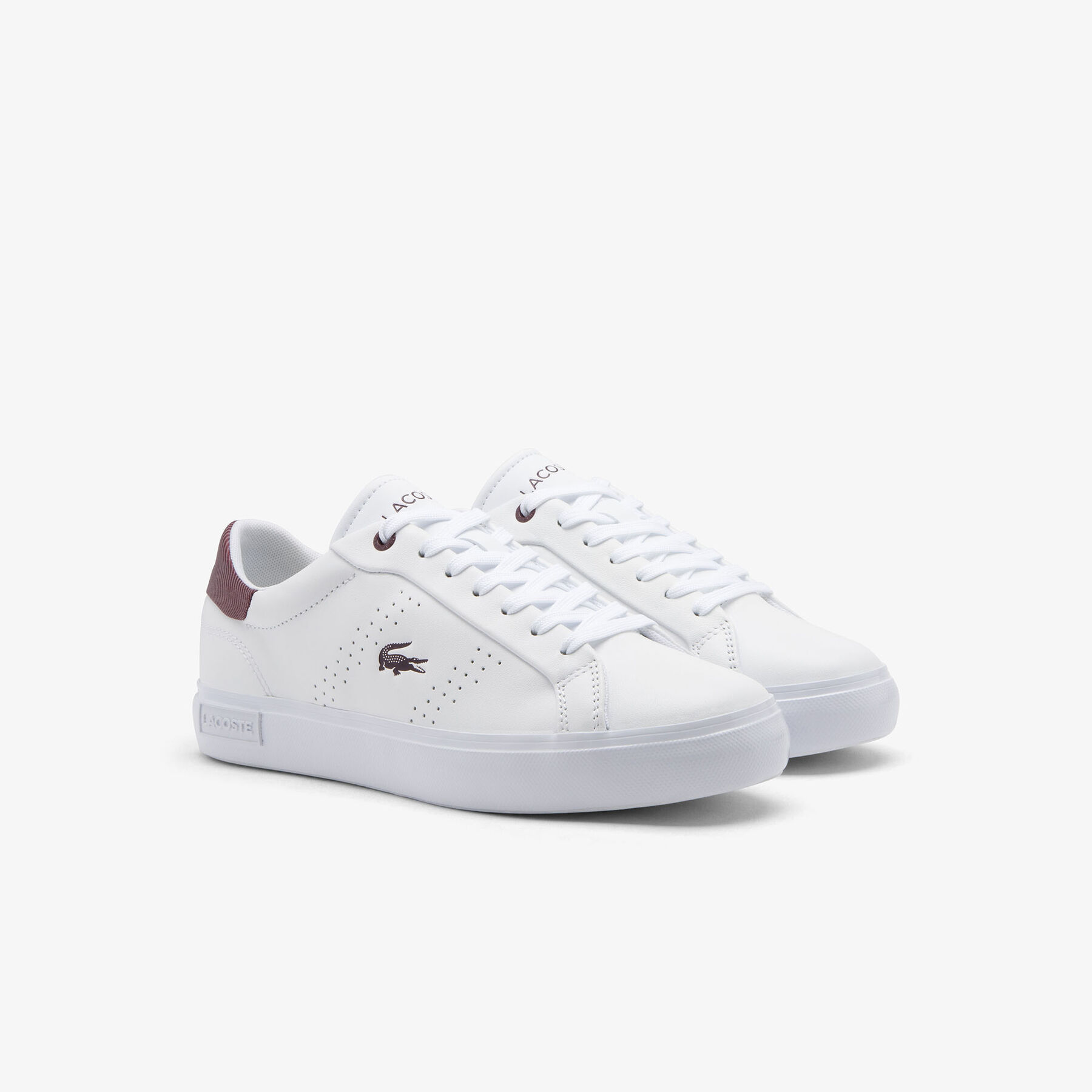 Women's Powercourt 2.0 Leather Sneakers lacoste women s powercourt 2 0 leather sneakers
