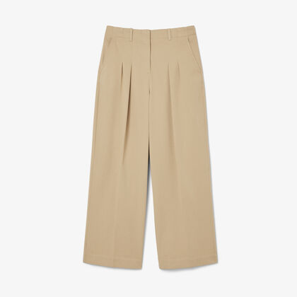 Wide Fit Stretch Gabardine Chino Pants