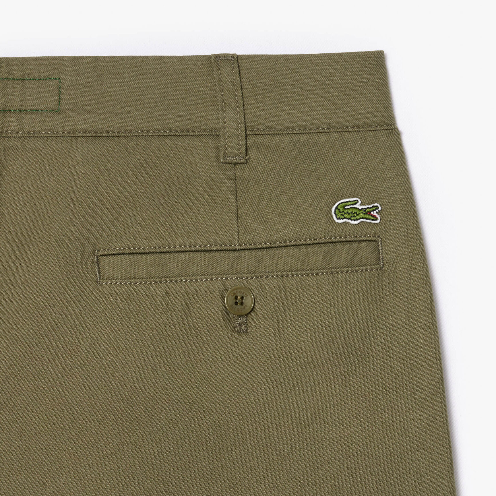 Straight Fit Cotton Twill Chinos - HH7202-00-BMY