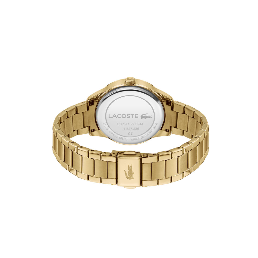 Lacoste Ladycroc Womens Thin Gold Dial Watch Lacoste Ladycroc Womens Thin Gold Dial Watch