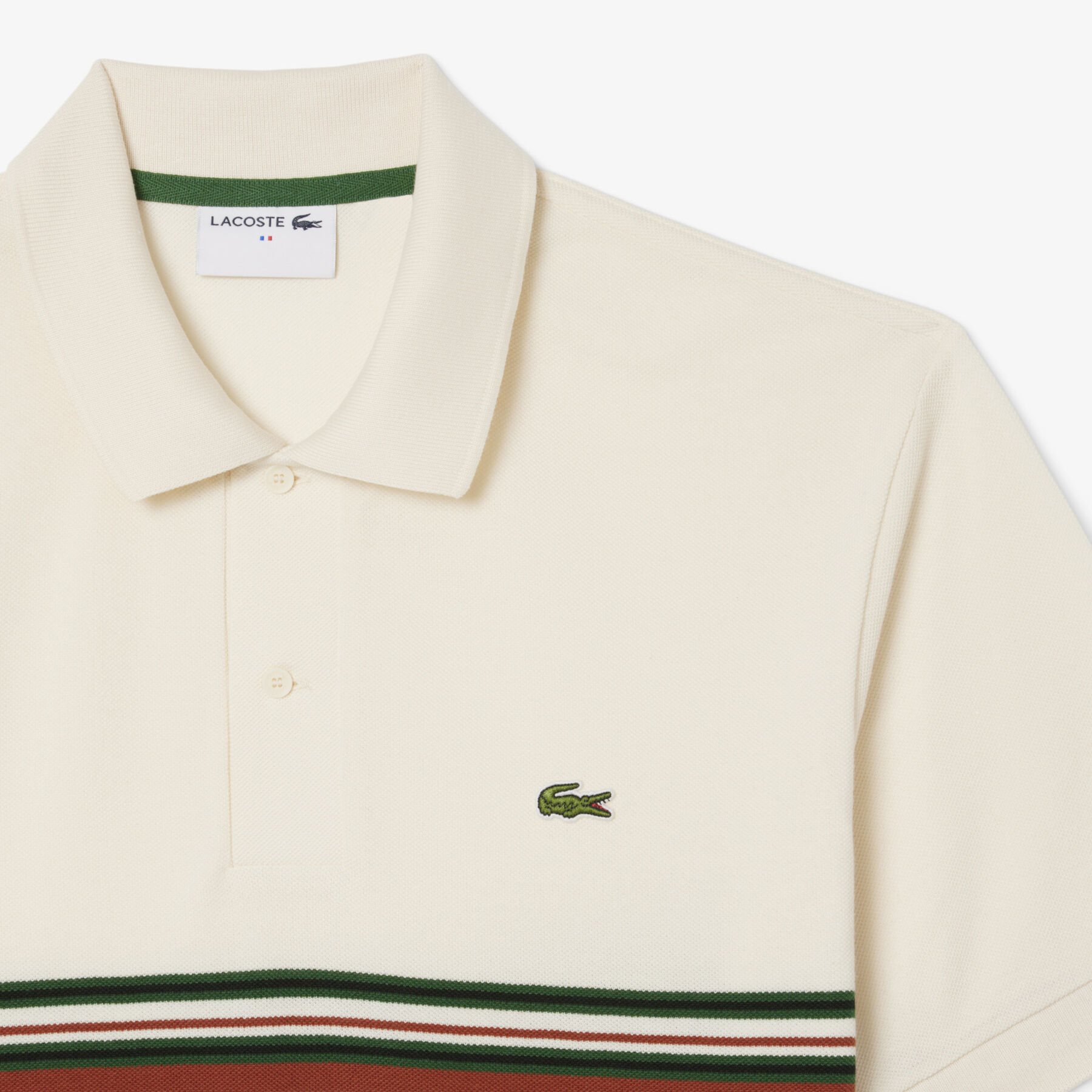 French Made Classic Fit Striped Polo Shirt - PH5457-00-XFJ