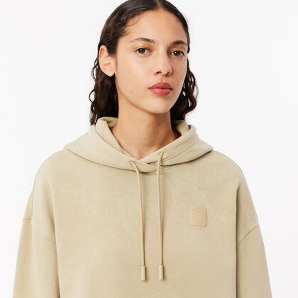 Wash Effect Oversized Hoodie