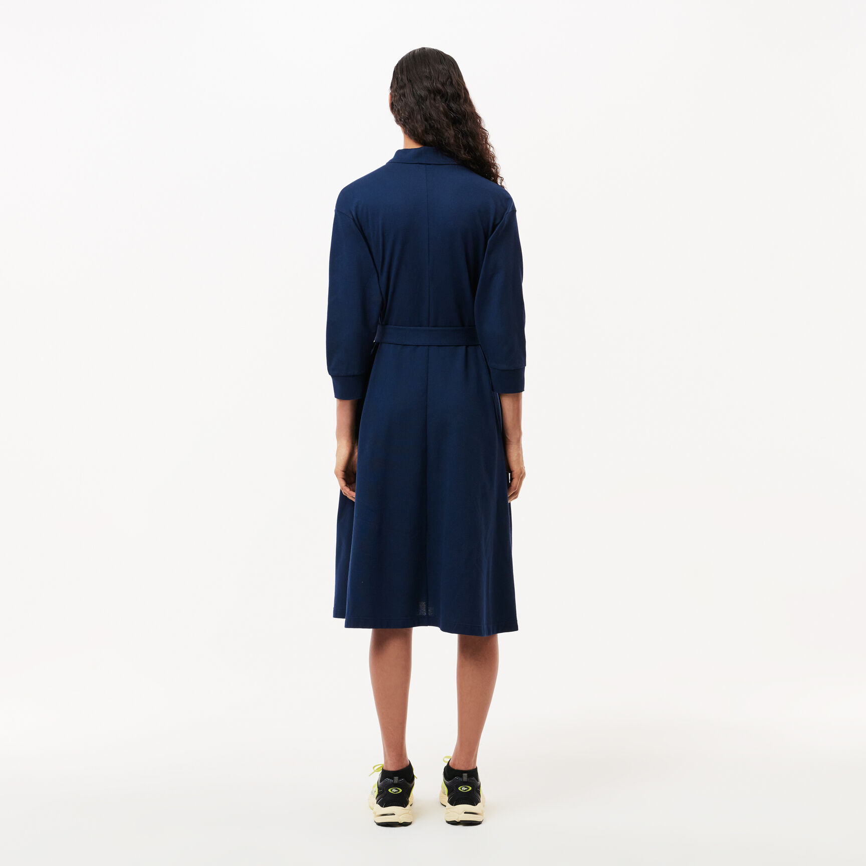 3/4 Sleeve Cotton Pique Polo Dress - EF0850-00-166