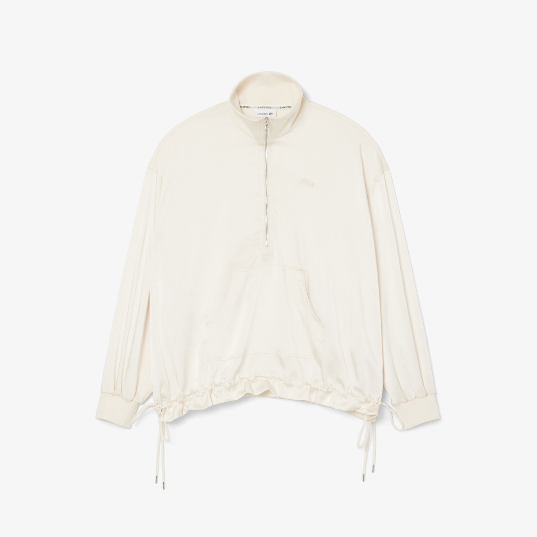 سترة كبيرة الحجم بسحاب عالي الرقبة High Zipped Neck Oversized Popover Jacket - CF9961-00-XFJ