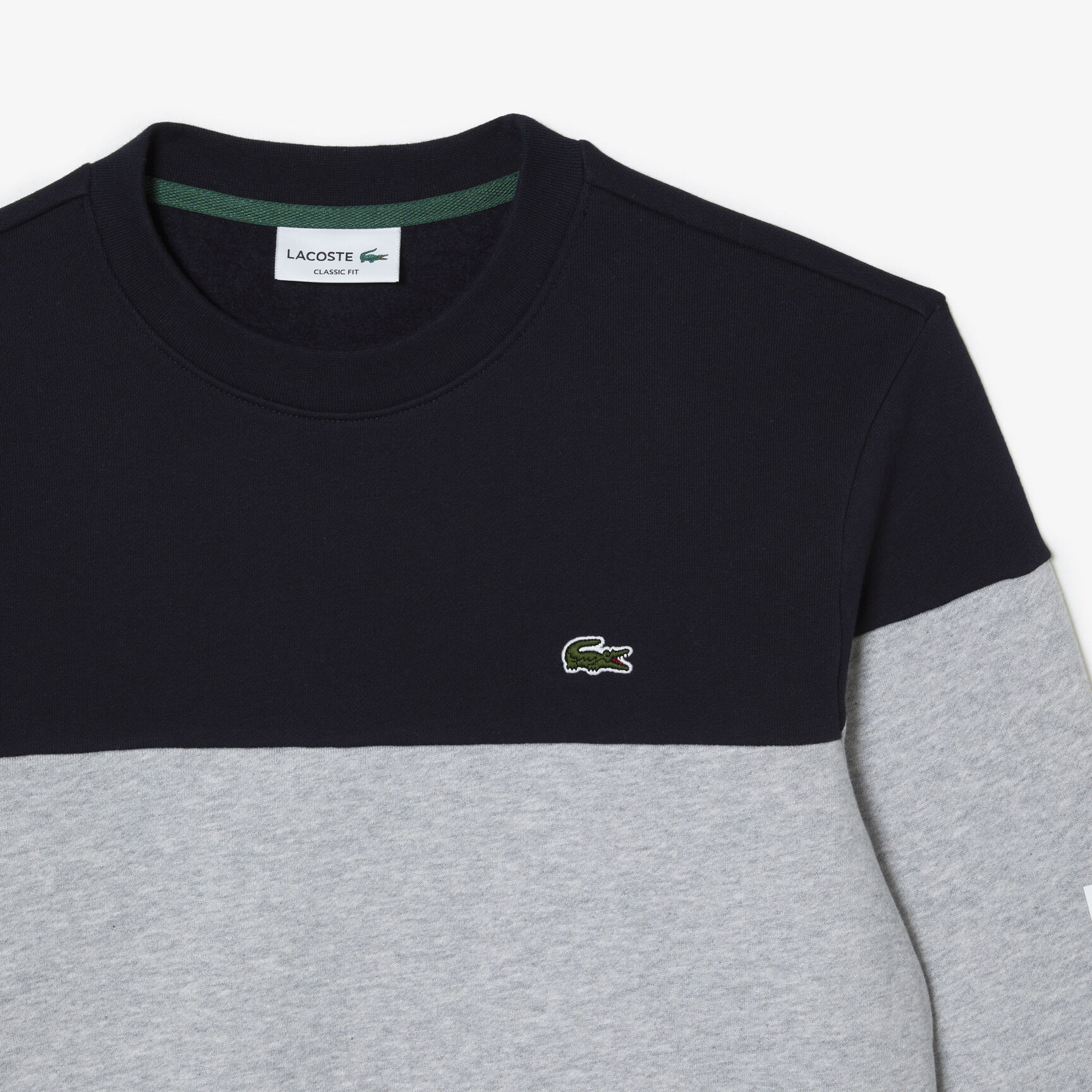 Men’s Lacoste Classic Colourblock Branded Sweatshirt Men’s Lacoste Classic Colourblock Branded Sweatshirt