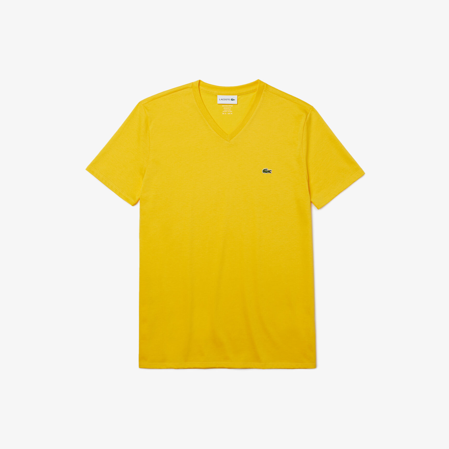 Lightweight Cotton Pima V Neck T-shirt