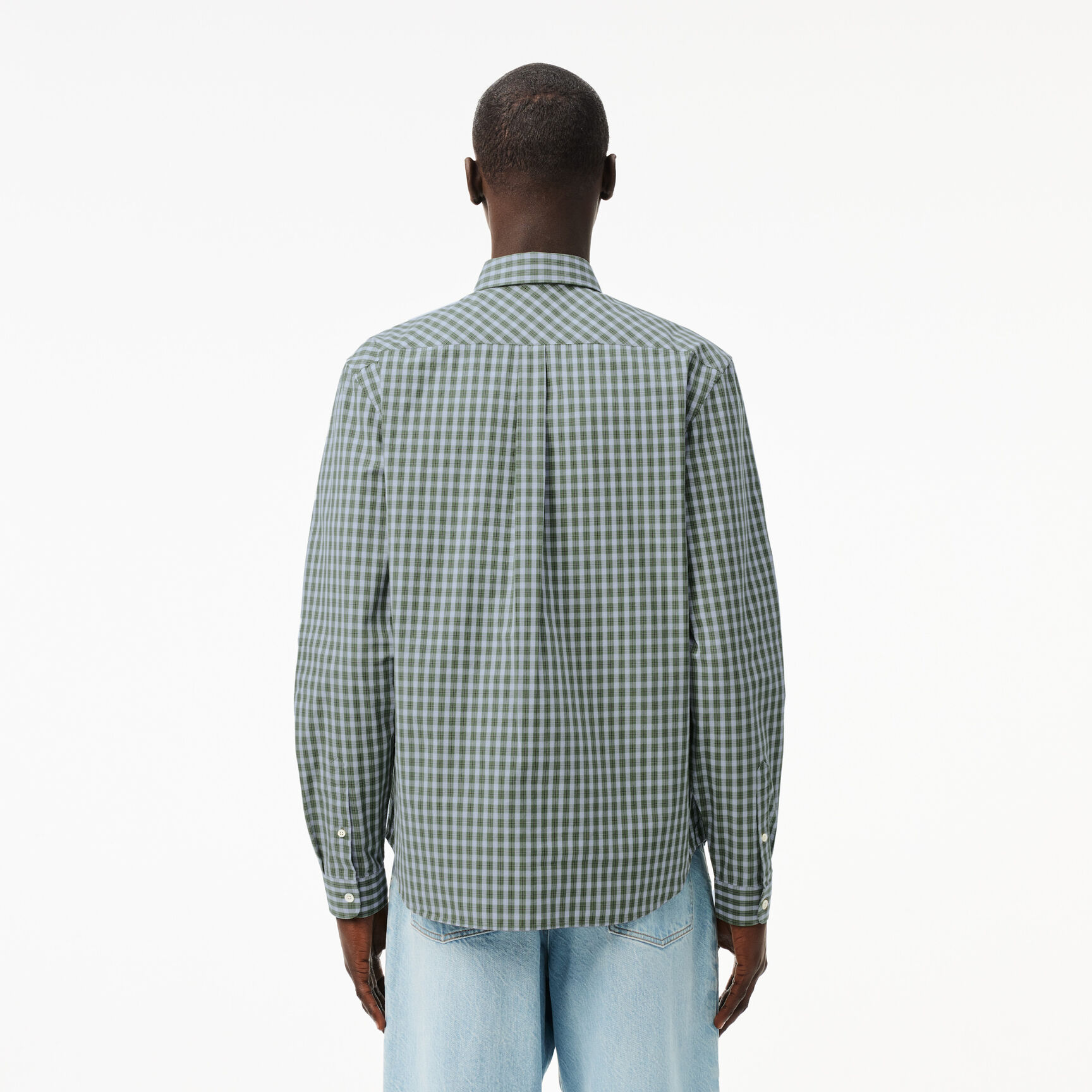 Checked Poplin Shirt - CH6981-00-IC3