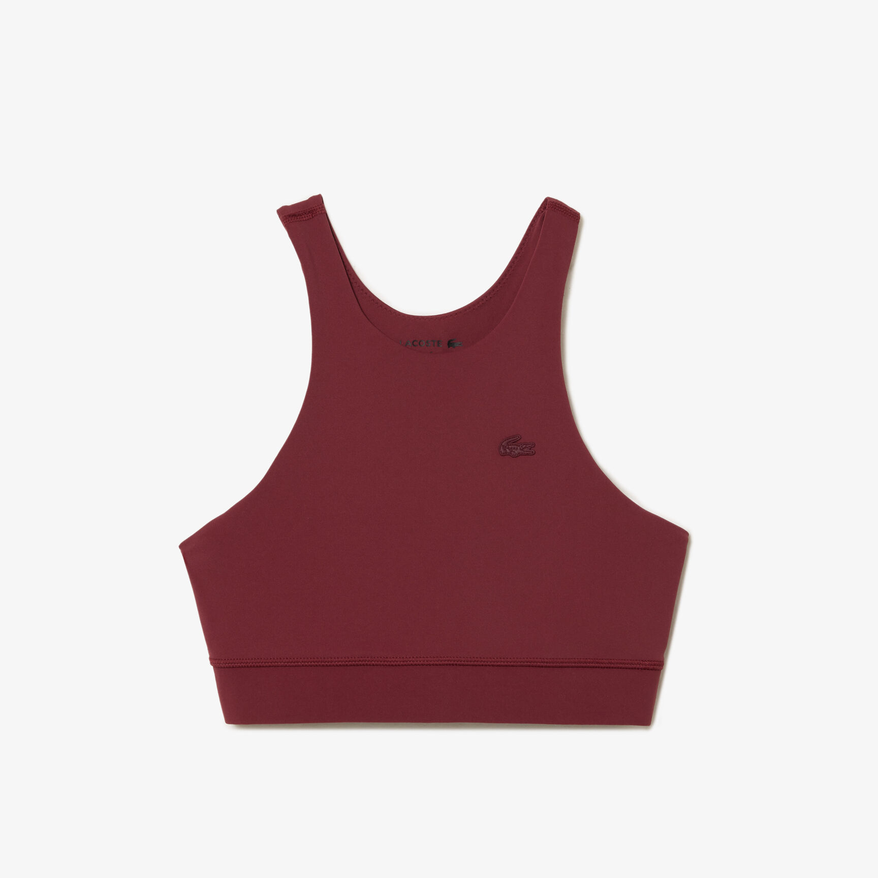 Women's Lacoste Quick-Dry Recycled Polyamide Stretch Bra - IF5961-00-YUP