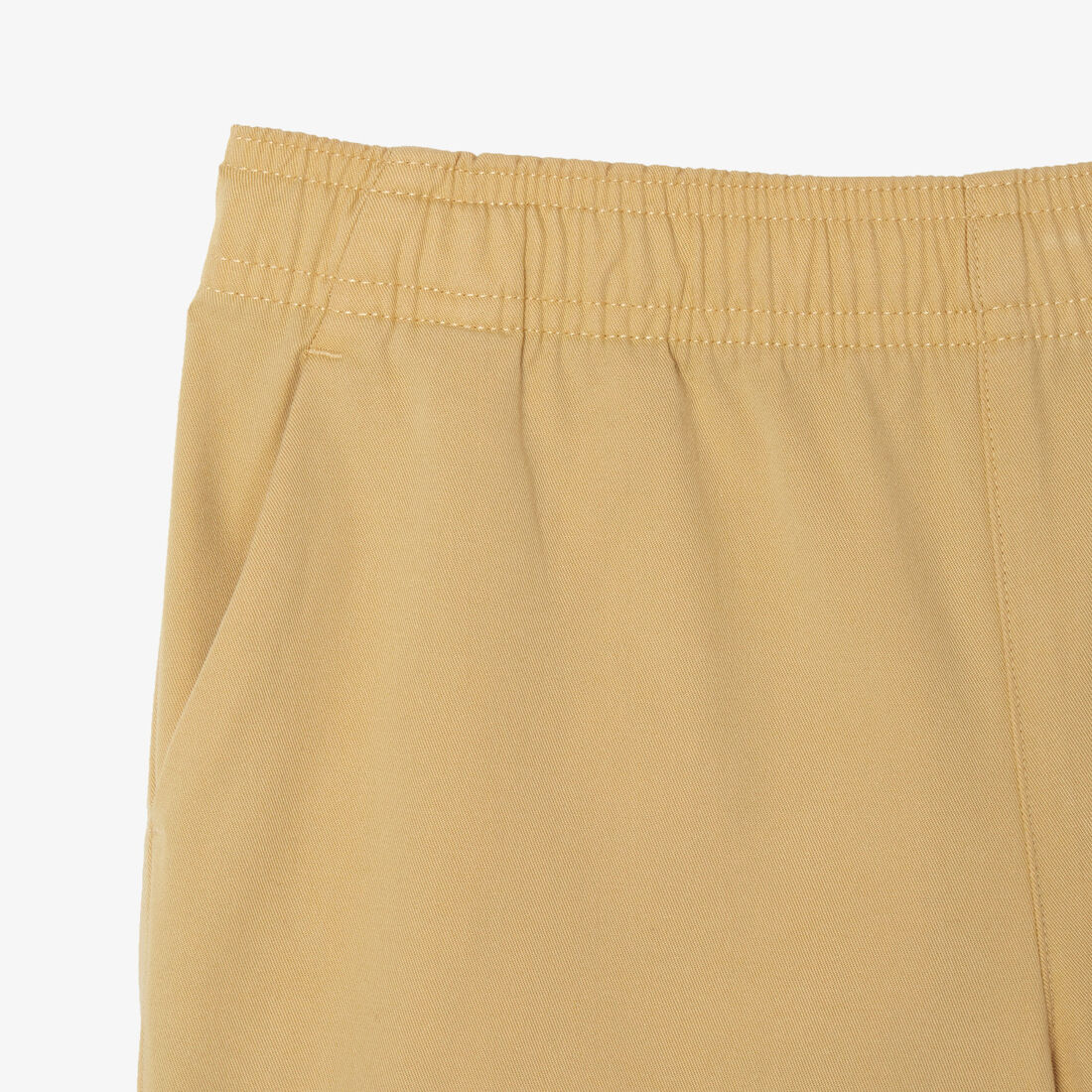 شورت قطن جبردين مطاطي Boy's Lacoste Lightweight Cotton Gabardine Bermuda Shorts - FJ5242-00-IXQ