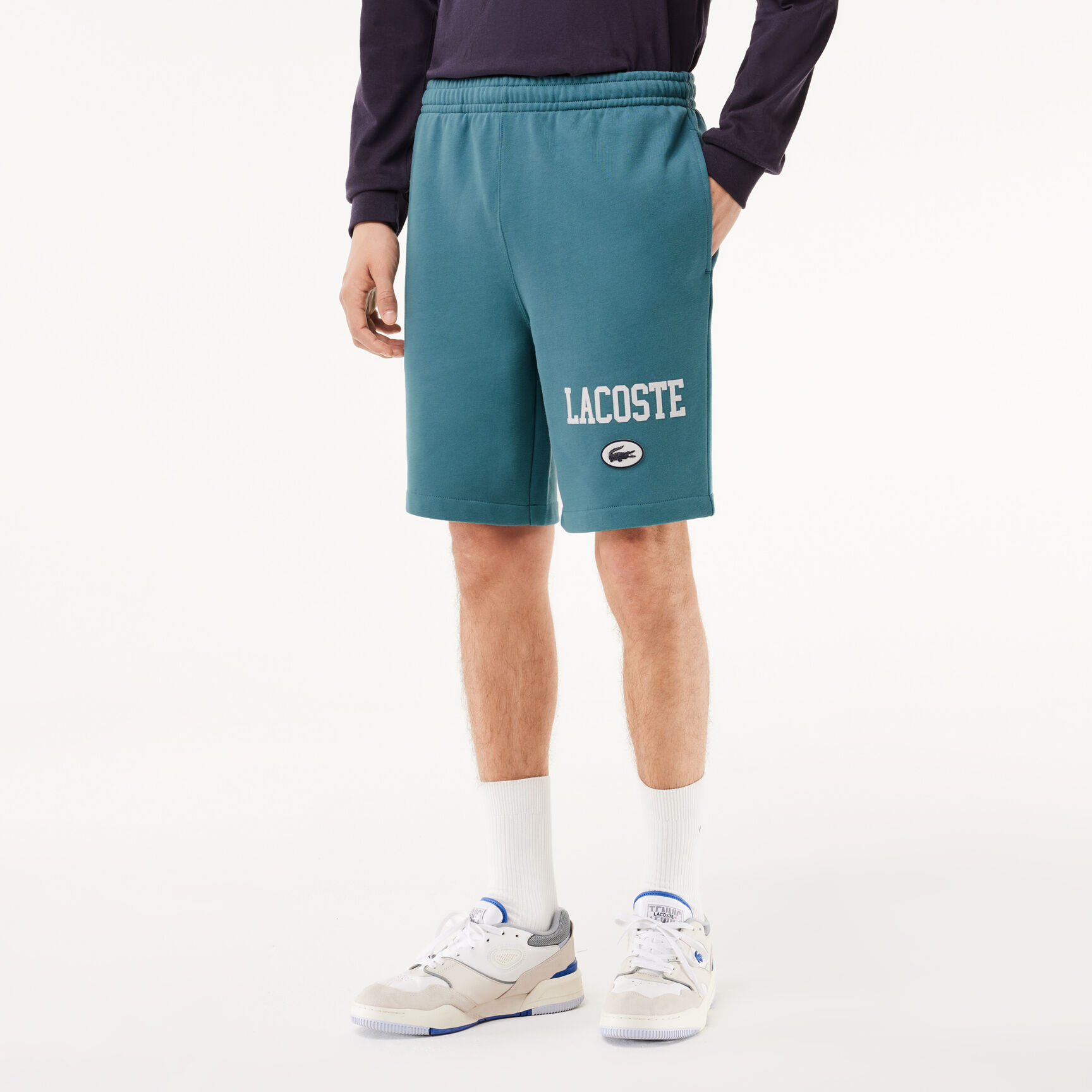 Regular Fit Lacoste Print Jogger Shorts Regular Fit Lacoste Print Jogger Shorts - GH7499-00-IY4