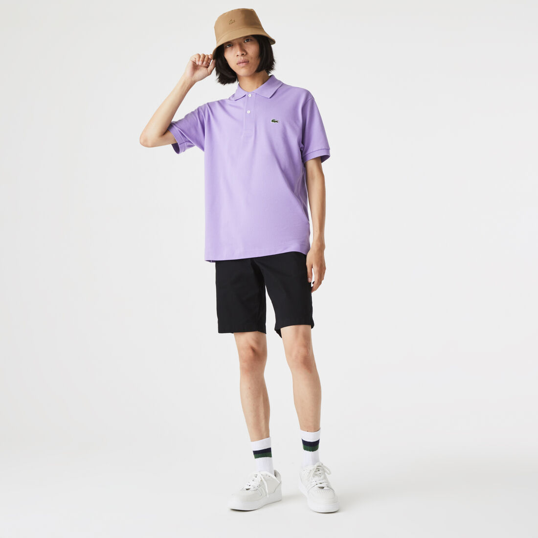 Men's Slim Fit Stretch Cotton Bermuda Shorts - FH2647-00-031