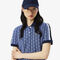 lacoste slim fit monogram jacquard polo dress