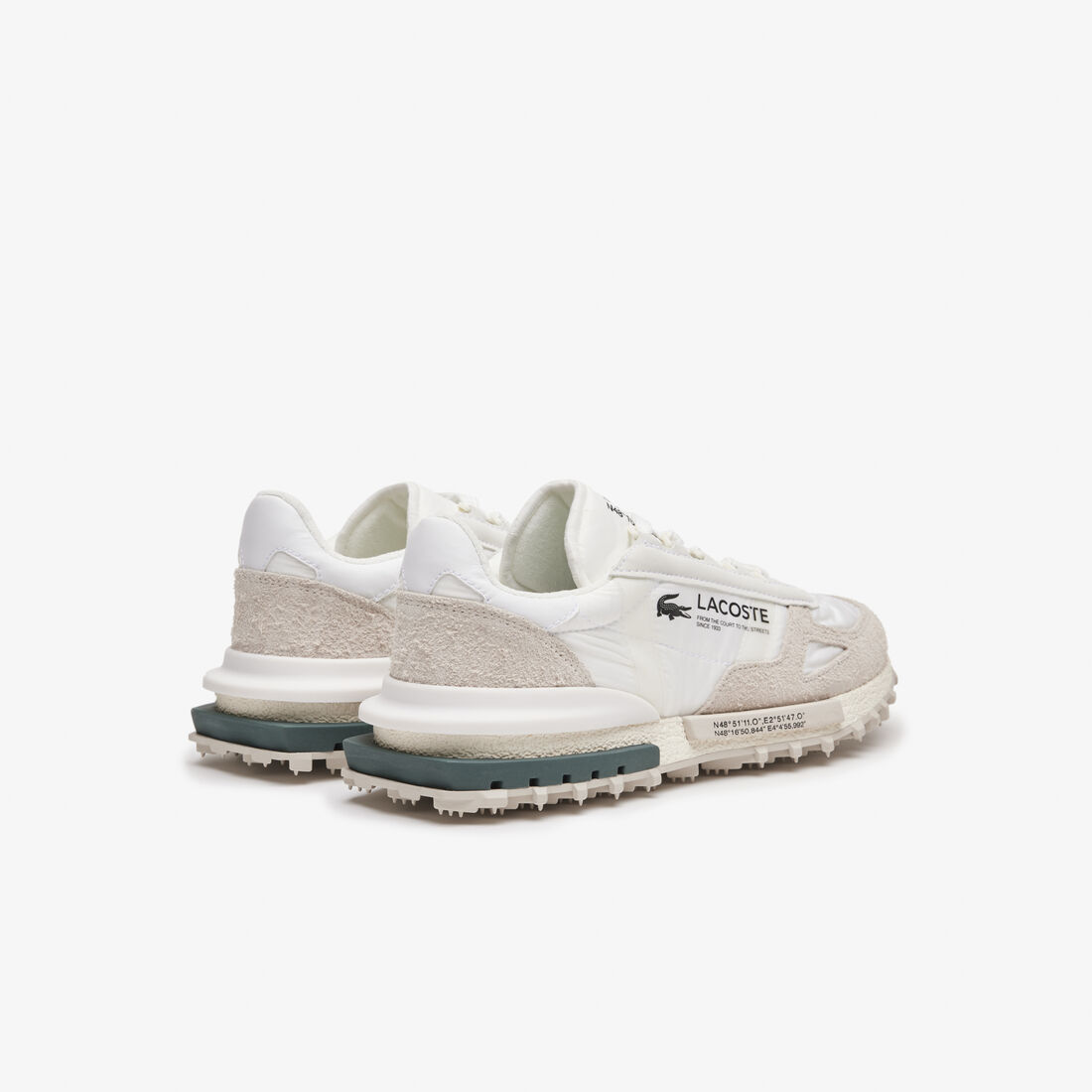 سنيكرز إيليت أكتيف قماش يحمل اسم الماركة للرجال Men's Elite Active Branded Textile Trainers - 46SMA0008-1R5