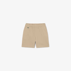 Stretch Cotton Twill Chino Shorts