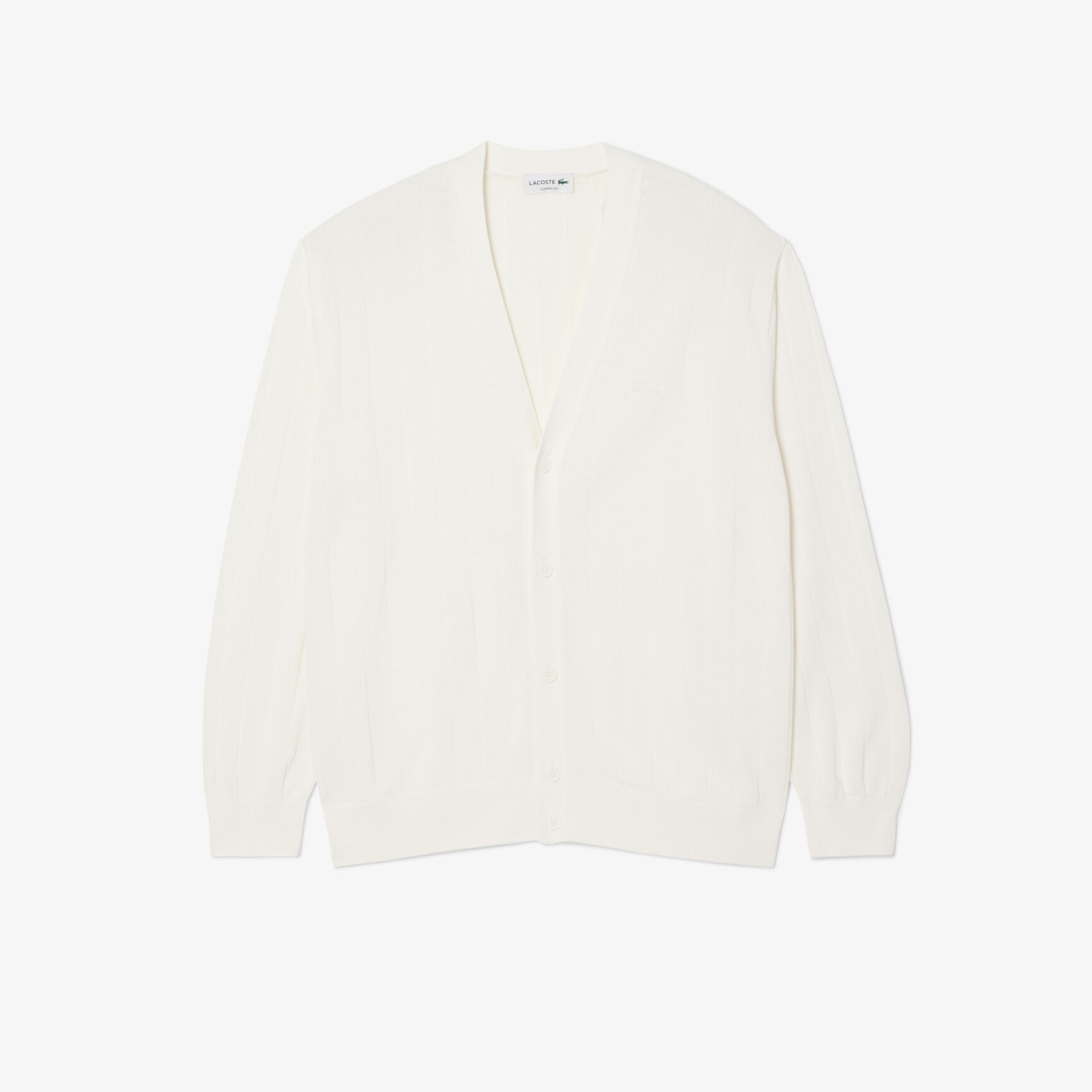 Fluid Rib Knit Cardigan - AH5338-00-70V