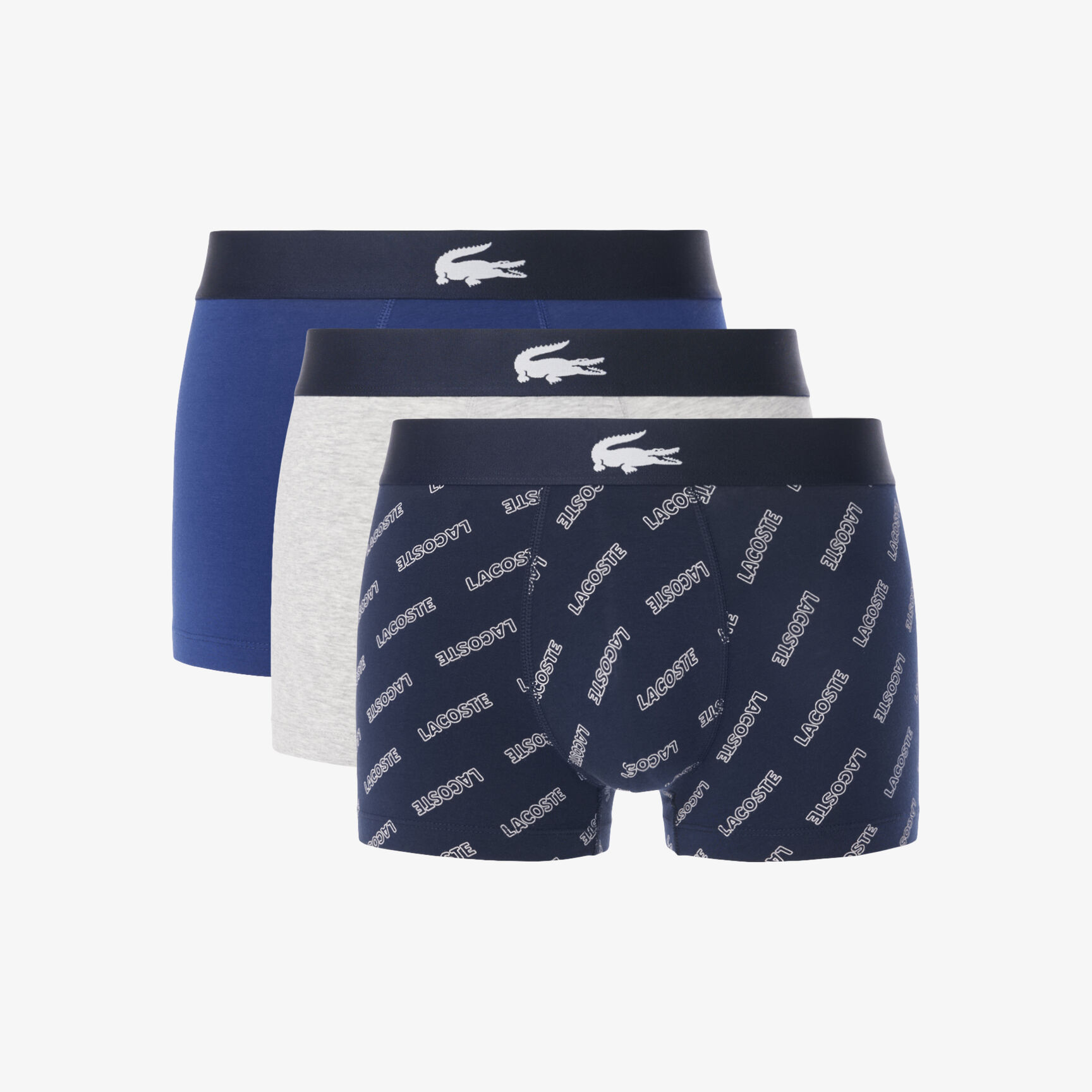 3-Pack Stretch Cotton Trunks - 5H1288-00-BCK