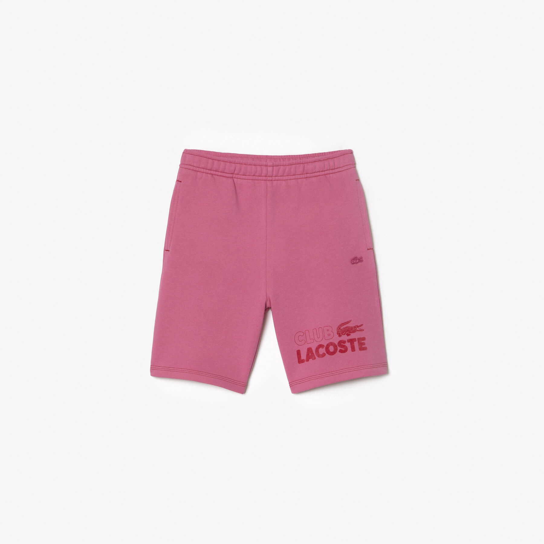 Boys' Branded Organic Cotton Fleece Shorts lacoste boys branded organic cotton fleece shorts