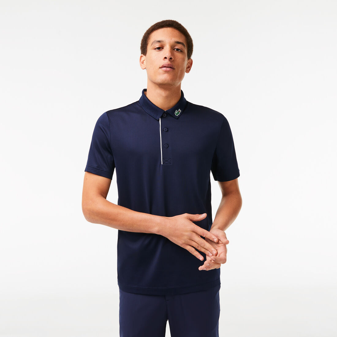Men's Lacoste SPORT Jersey Golf Polo