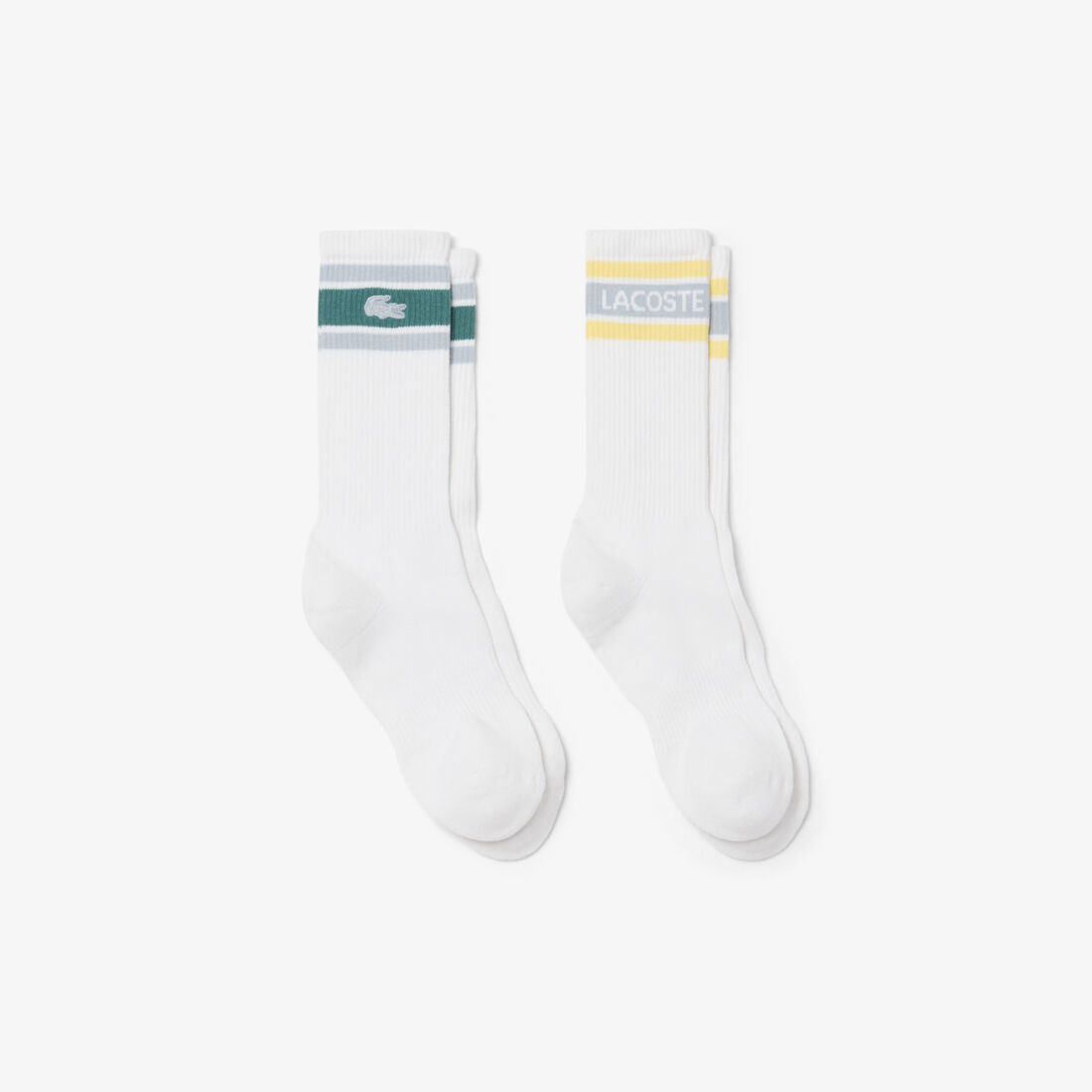 2-Pack Ribbed Socks lacoste 2 pack ribbed socks