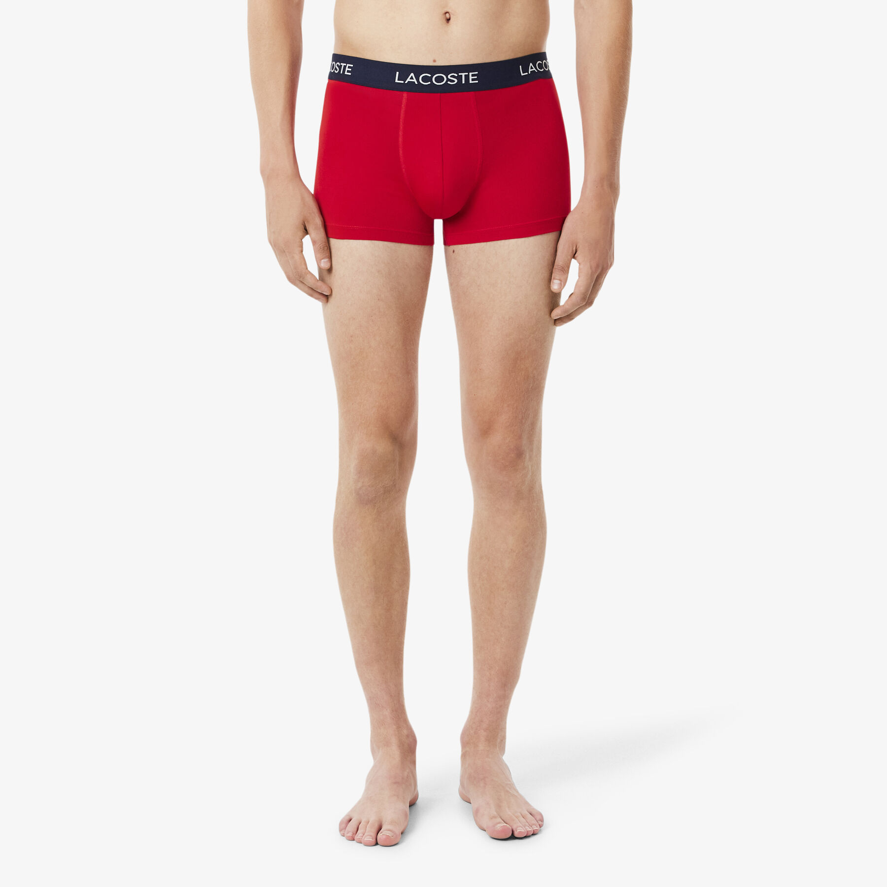 lacoste 3 pack microfiber trunks