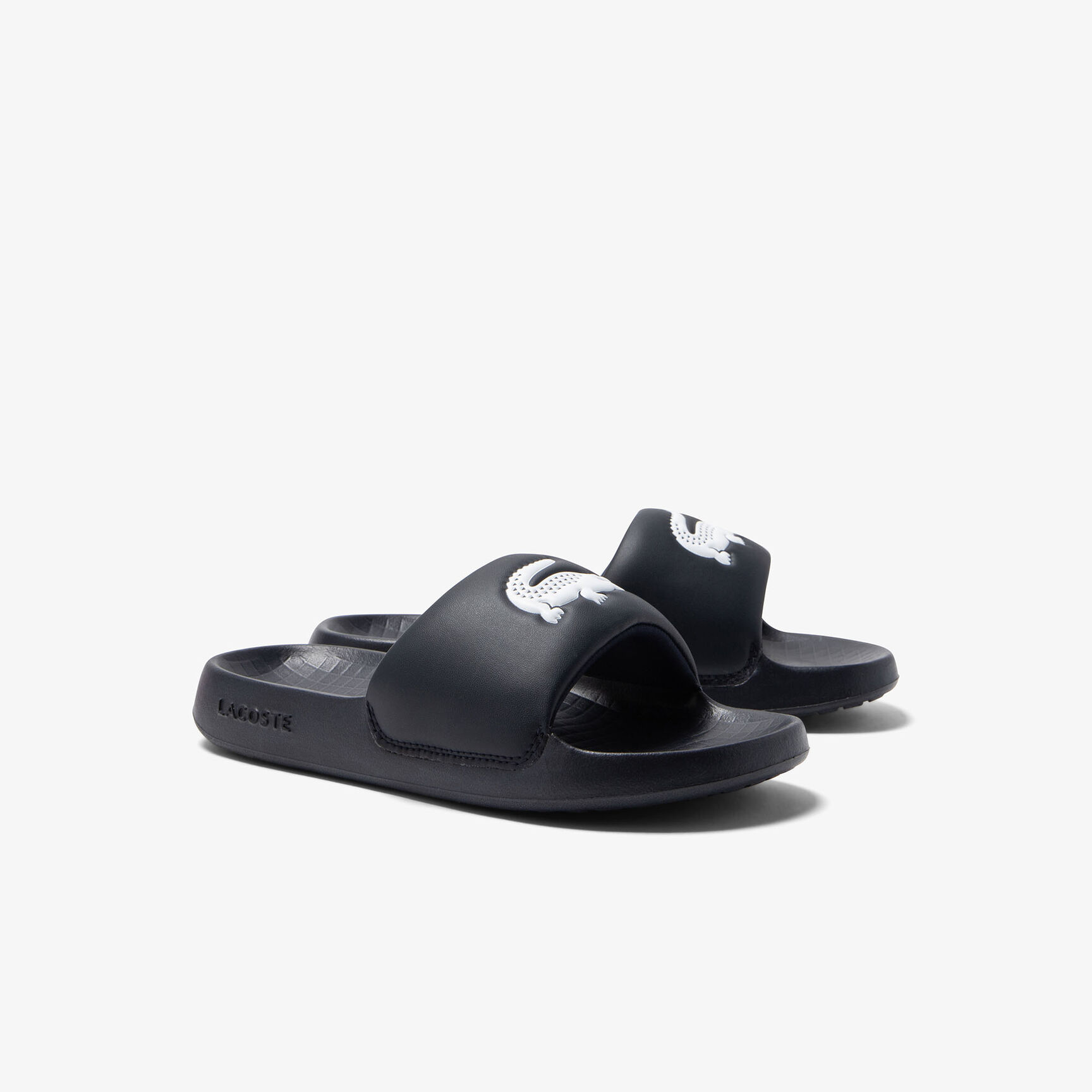 حذاء مفتوح لاكوست 1.0 من خامات صناعية للرجال مجموعة Croco Men's Lacoste Croco 1.0 Synthetic Slides - 45CMA0002-312