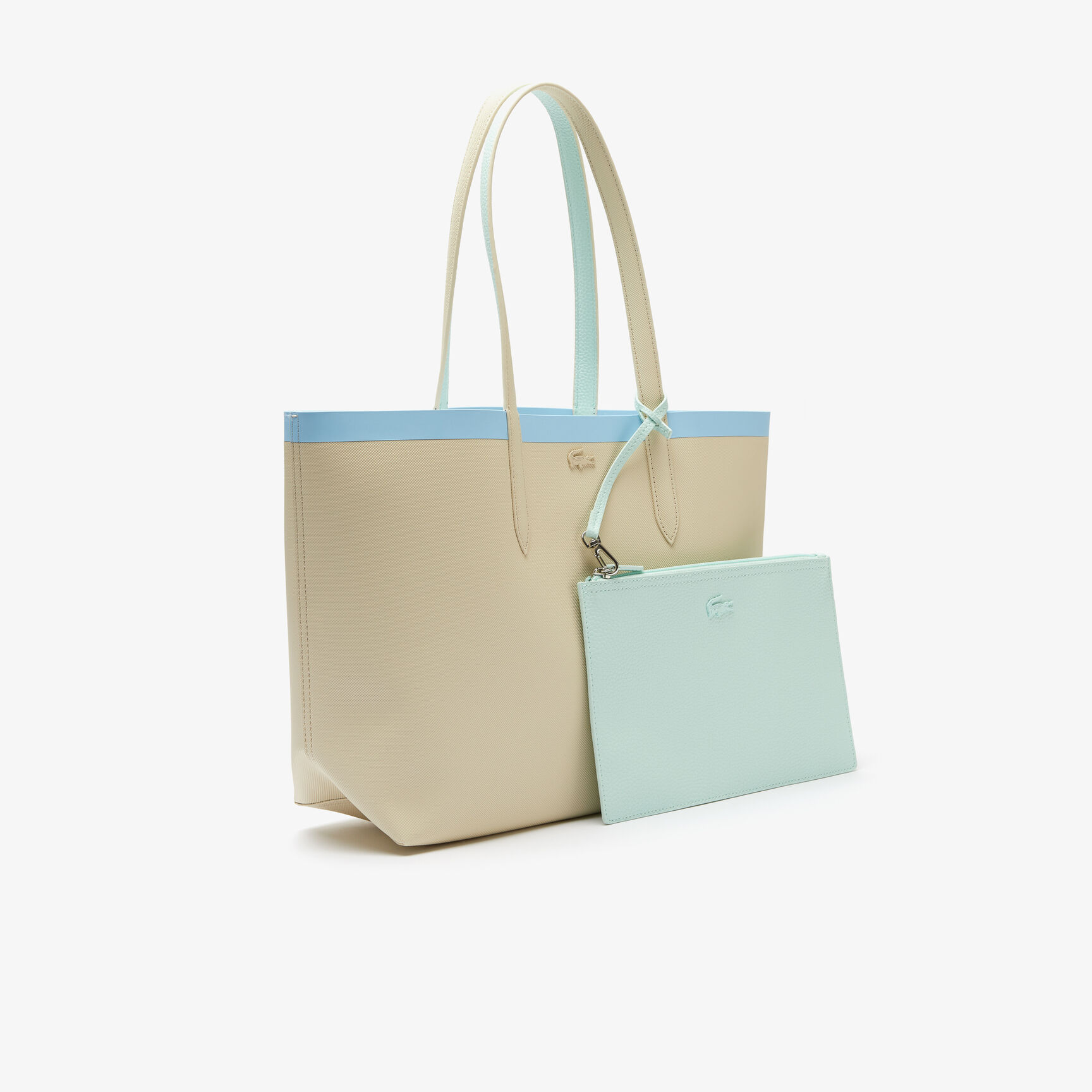 Women's Anna Removable Zip Pouch Canvas Large Shopper Bag