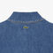 قميص بولو جينز خفيف الوزن وواسع Oversized Lightweight Denim Polo Shirt - CF0051-00-36L