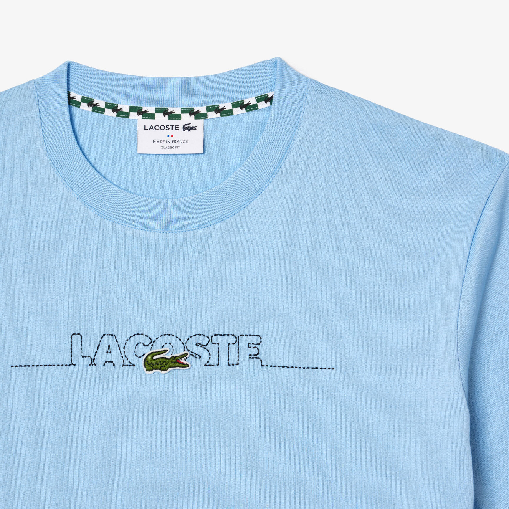 French Made Embroidered T-shirt French Made Embroidered T-shirt - TH3836-00-HBP