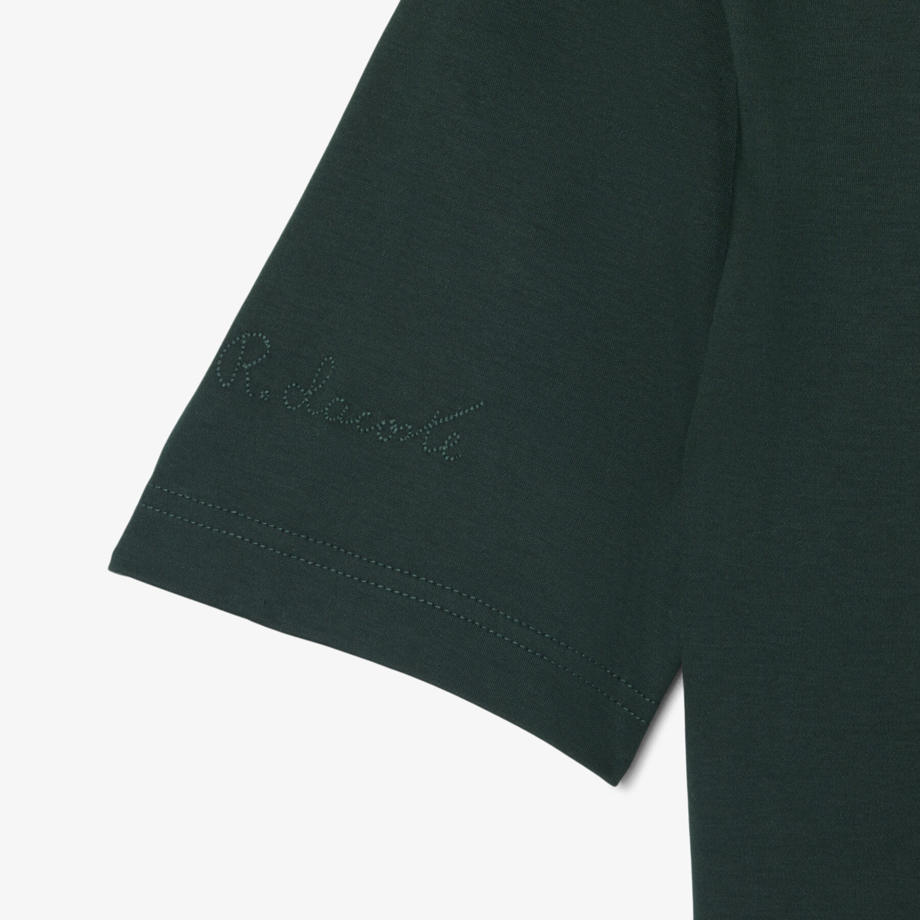 Embroidered Signature T-shirt lacoste embroidered signature t shirt