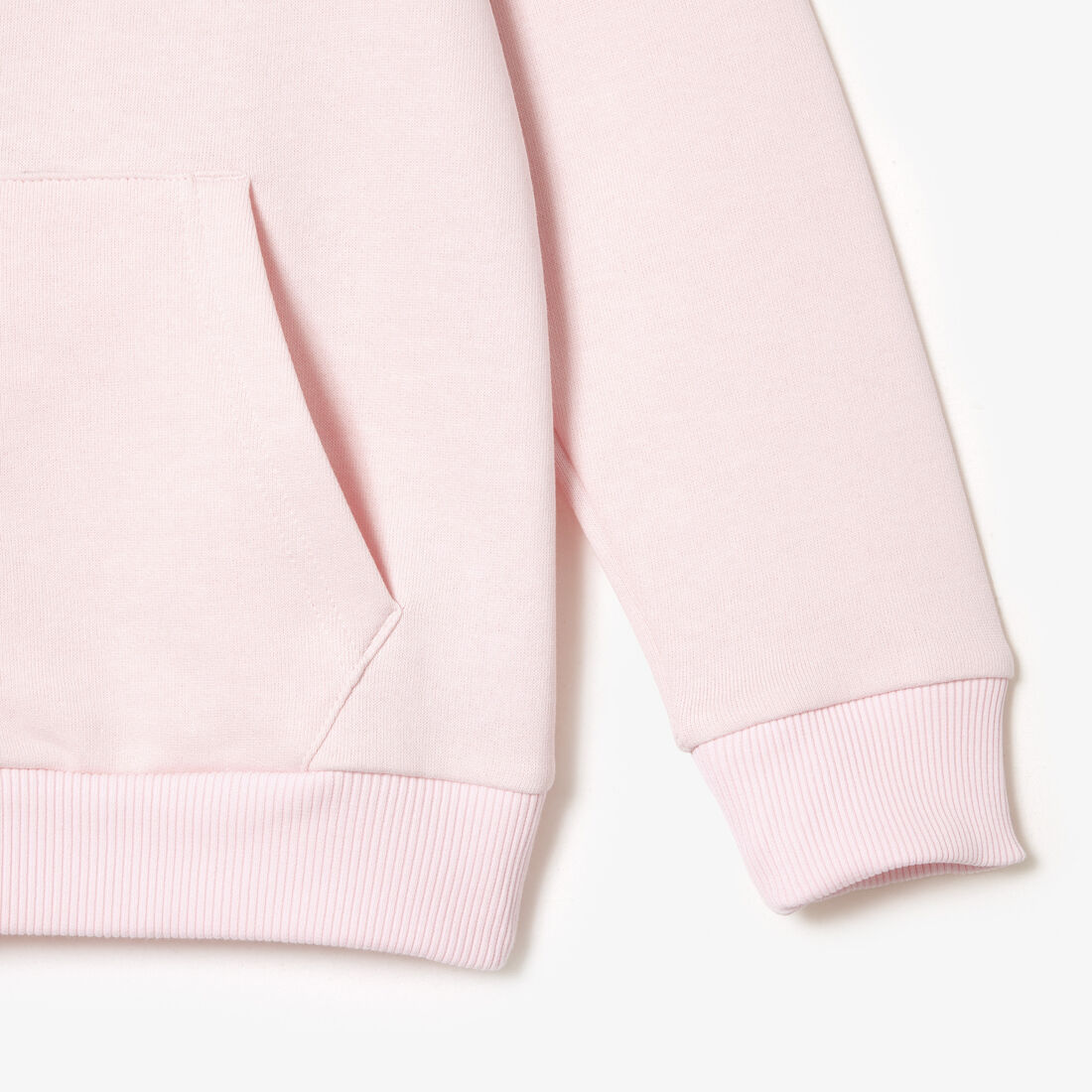 Kangaroo Pocket Zip Front Hoodie Kids' Lacoste Kangaroo Pocket Hooded Zippered Sweatshirt - SJ9723-00-T03