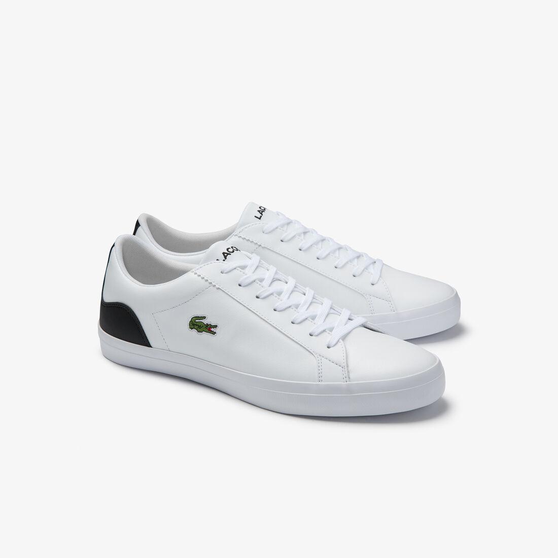 Men's Lerond Textured Leather and Synthetic Trainers Men's Lerond Textured Leather and Synthetic Trainers