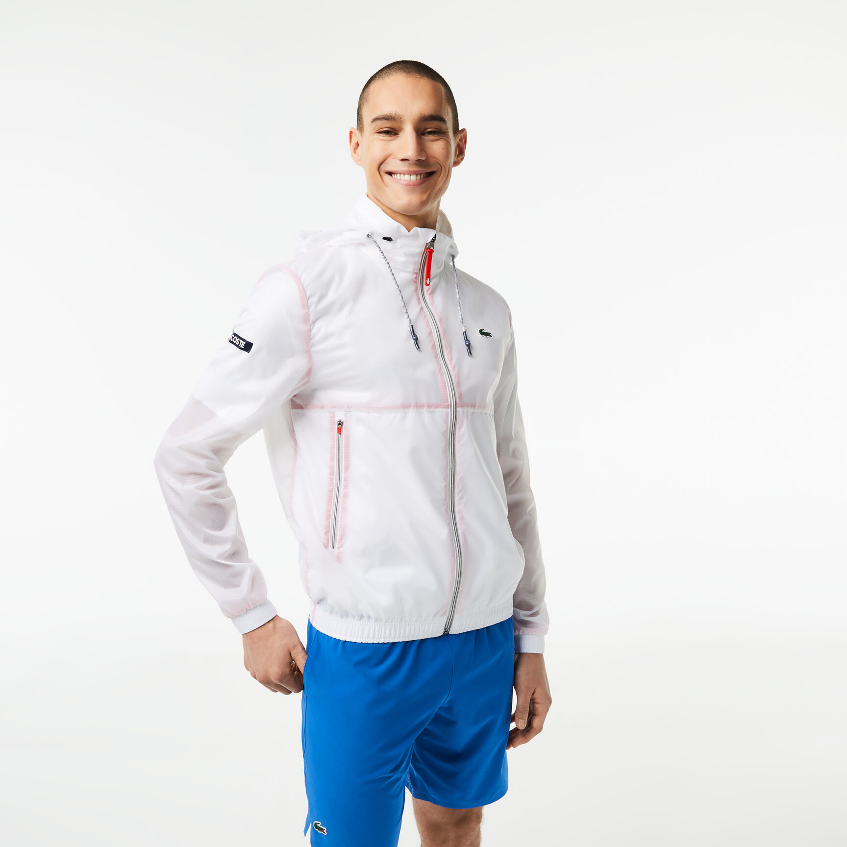 Men’s Lacoste Tennis x Novak Djokovic Zip Jacket Men’s Lacoste Tennis x Novak Djokovic Zip Jacket