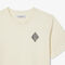 lacoste badge cotton t shirt